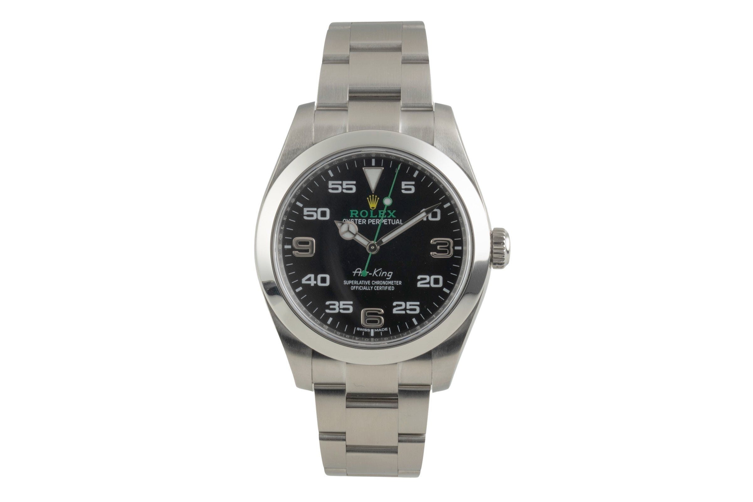 Rolex Air King steel automatic men's watch 116900  [2603413]
