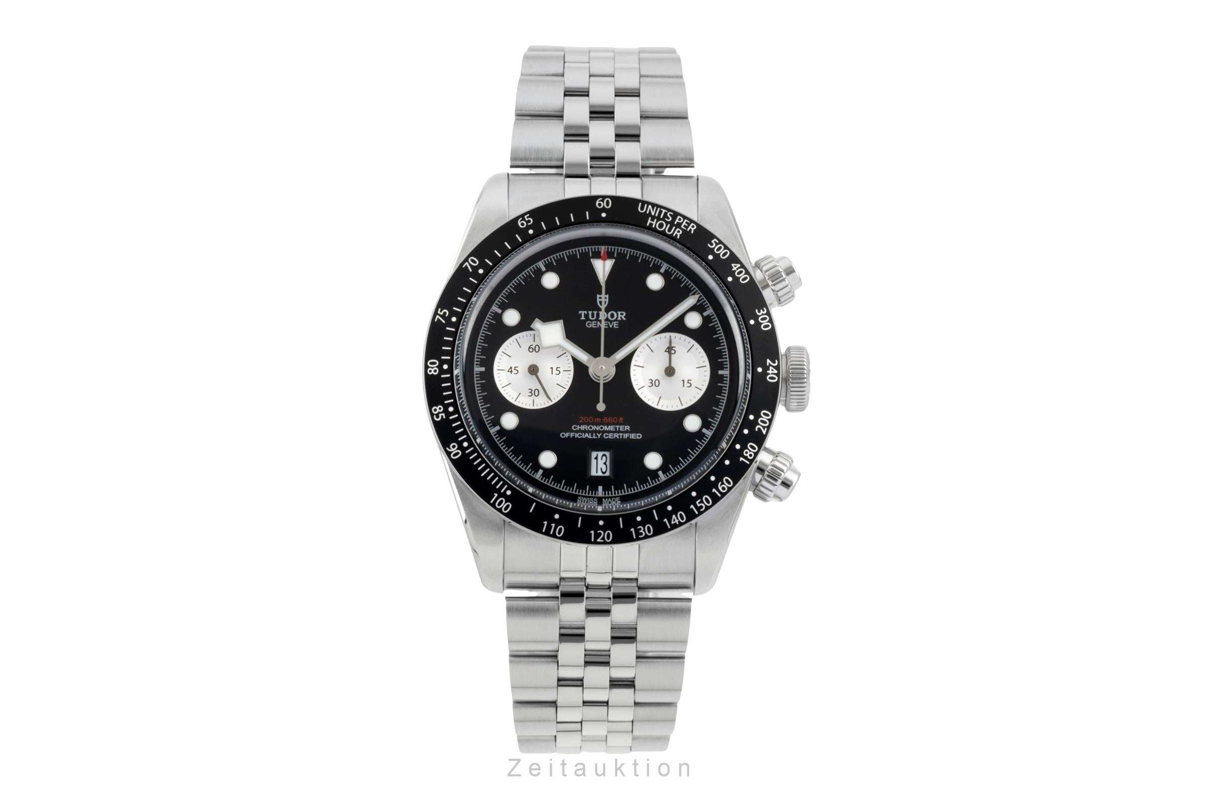 Tudor Black Bay cronógrafo acero automático reloj para caballeros 79360N LP: 5760EUR  [2603420]