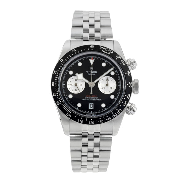 Tudor Black Bay cronógrafo acero automático reloj para caballeros 79360N LP: 5760EUR  [2603420]
