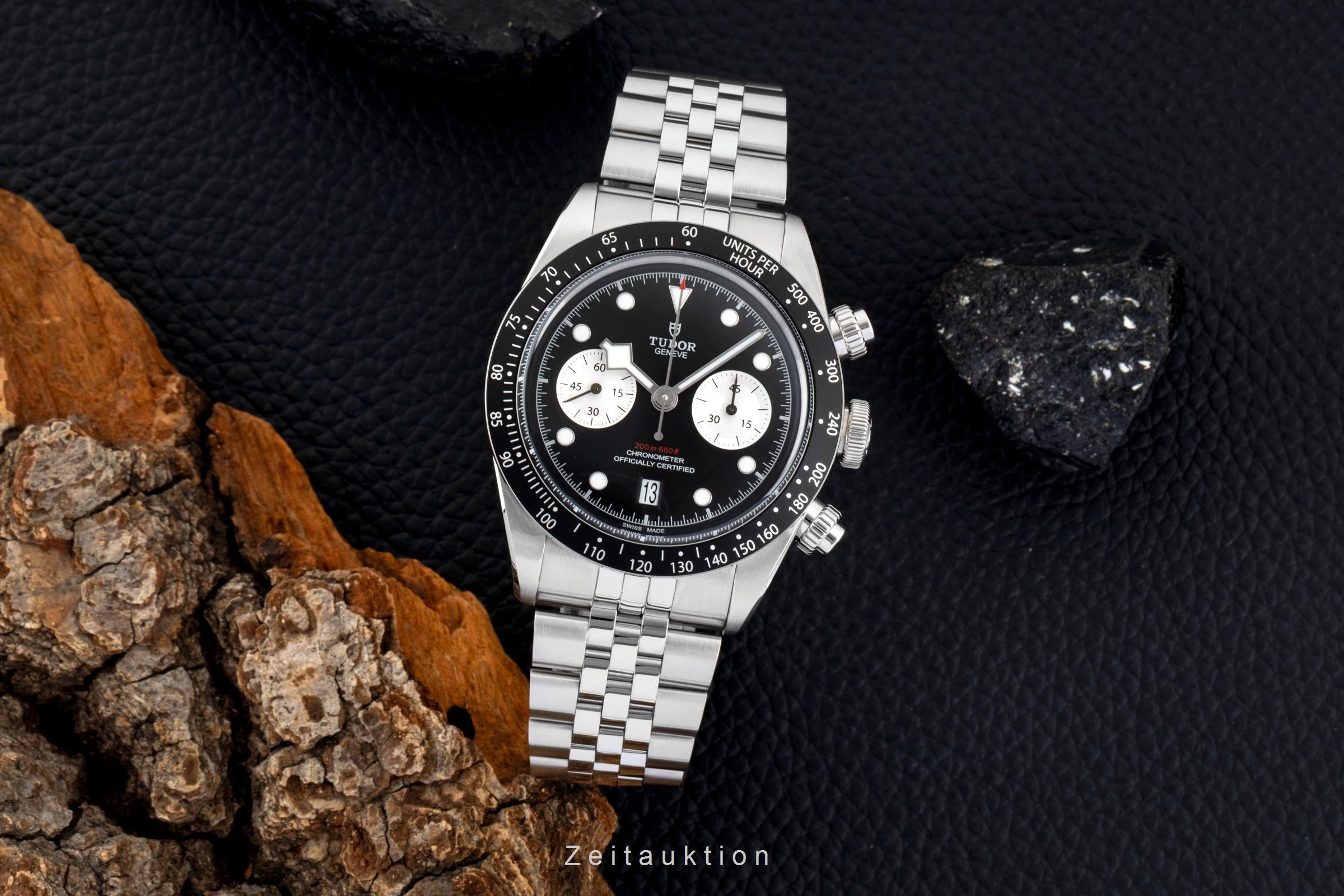 Tudor Black Bay cronógrafo acero automático reloj para caballeros 79360N LP: 5760EUR  [2603420]