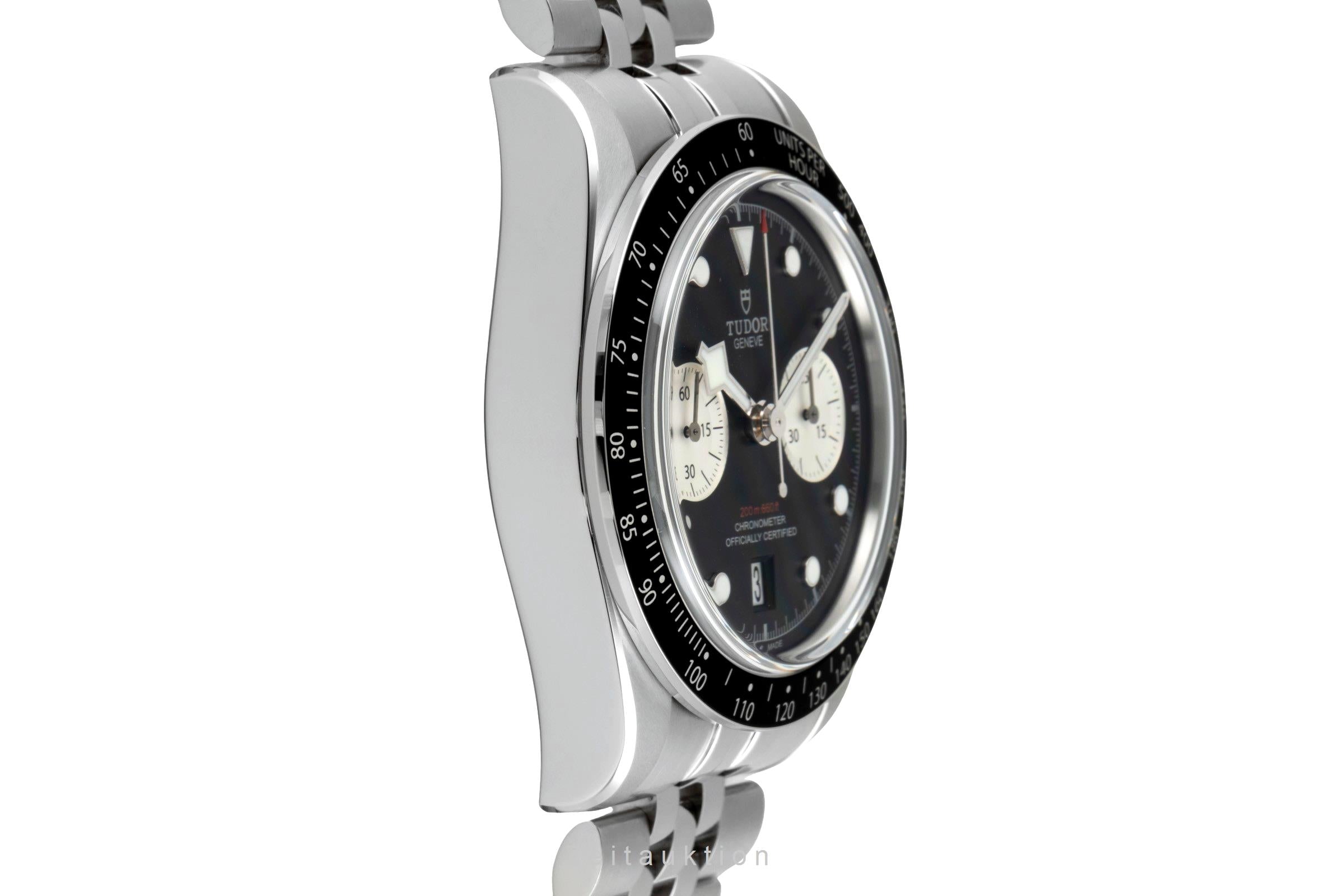 Tudor Black Bay cronógrafo acero automático reloj para caballeros 79360N LP: 5760EUR  [2603420]
