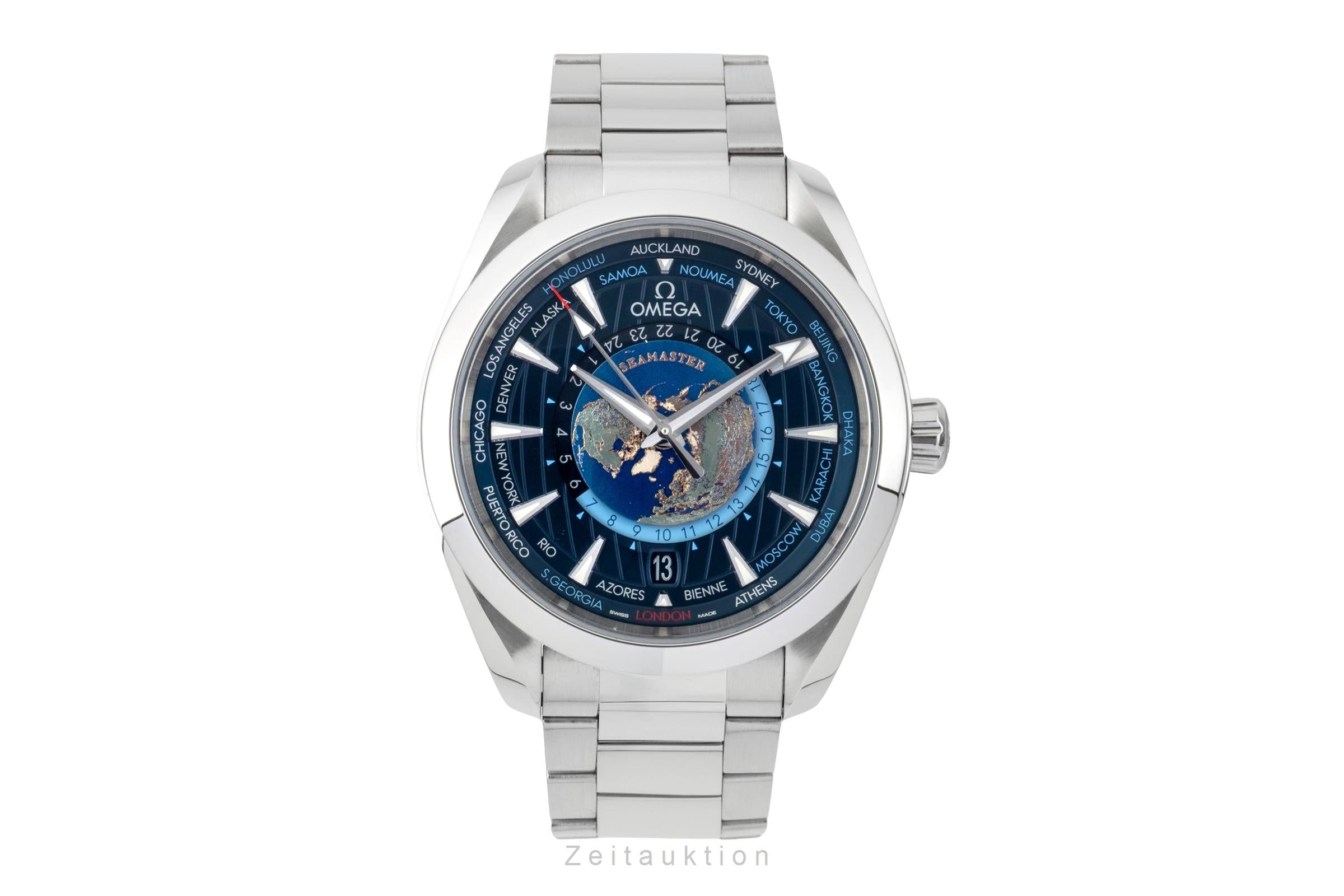 Omega Seamaster acier automatique montre pour hommes 220.10.43.22.03.001 LP: 10800EUR  [2603447]