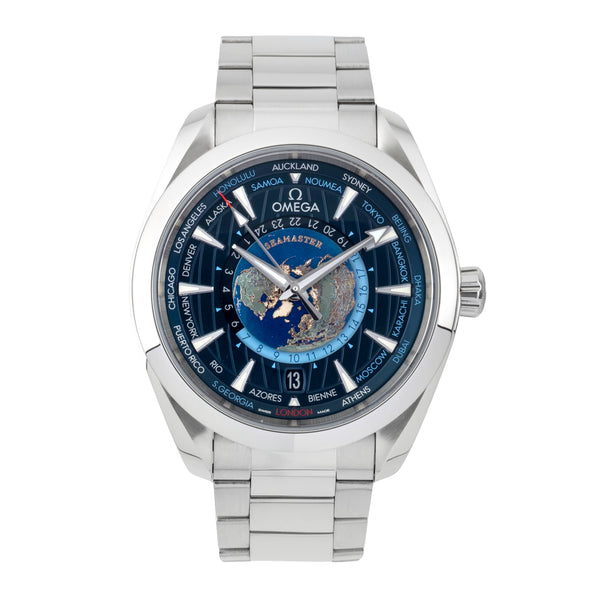 Omega Seamaster acier automatique montre pour hommes 220.10.43.22.03.001 LP: 10800EUR  [2603447]