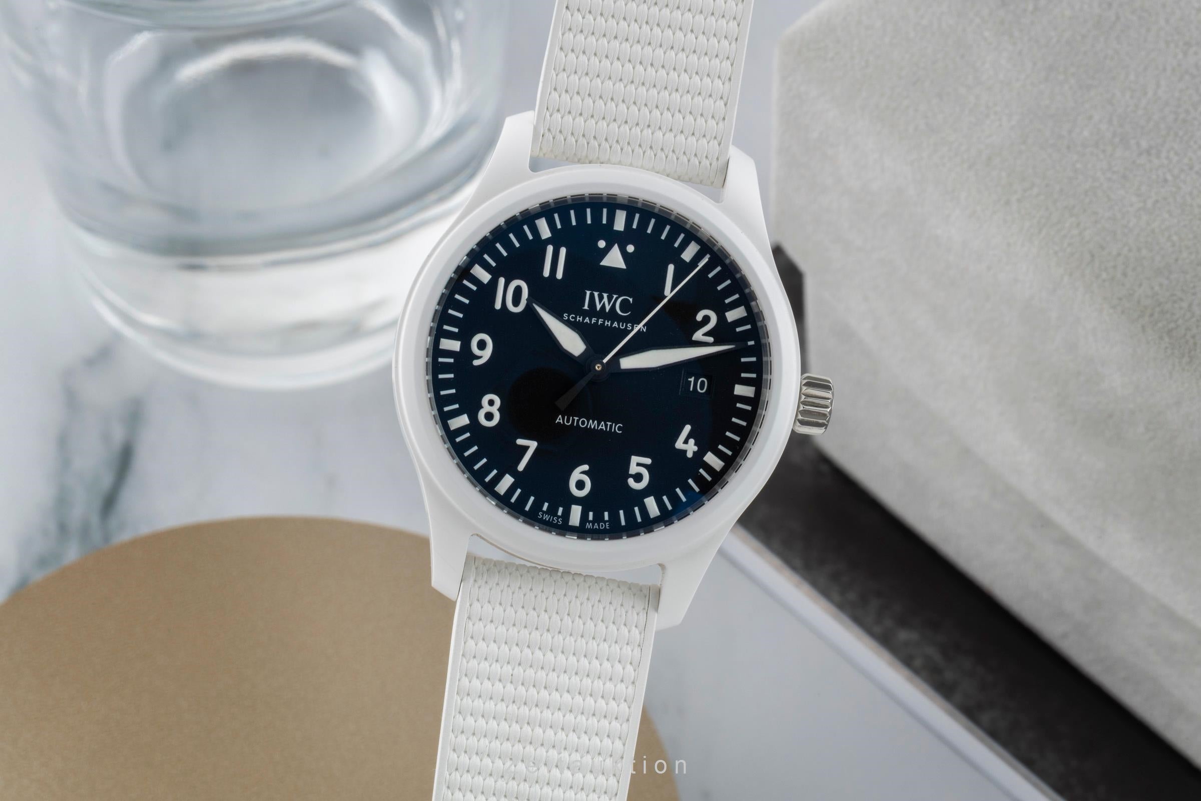 IWC Pilot ceramic automatic men's watch IW328104 LP: 9000EUR  [2603448]