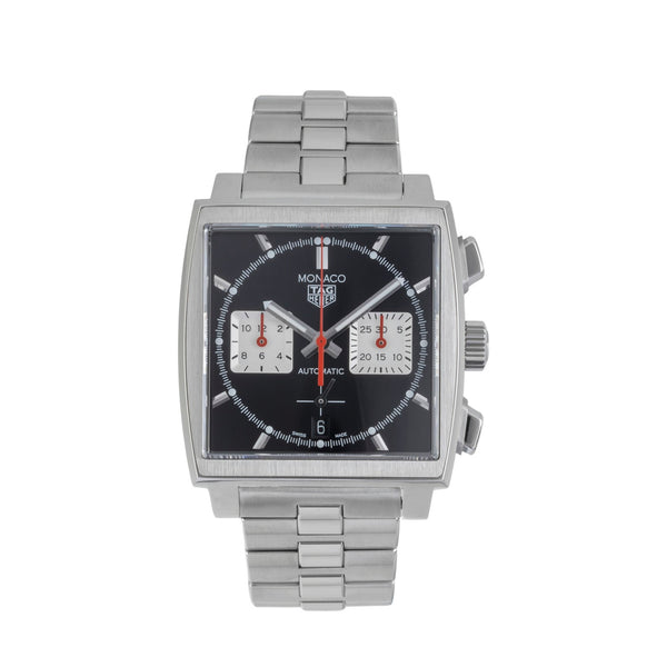 Tag Heuer Monaco cronografo acciaio automatismo orologio da uomo CBL2113.BA0644  LP: 7950EUR  [2603449]