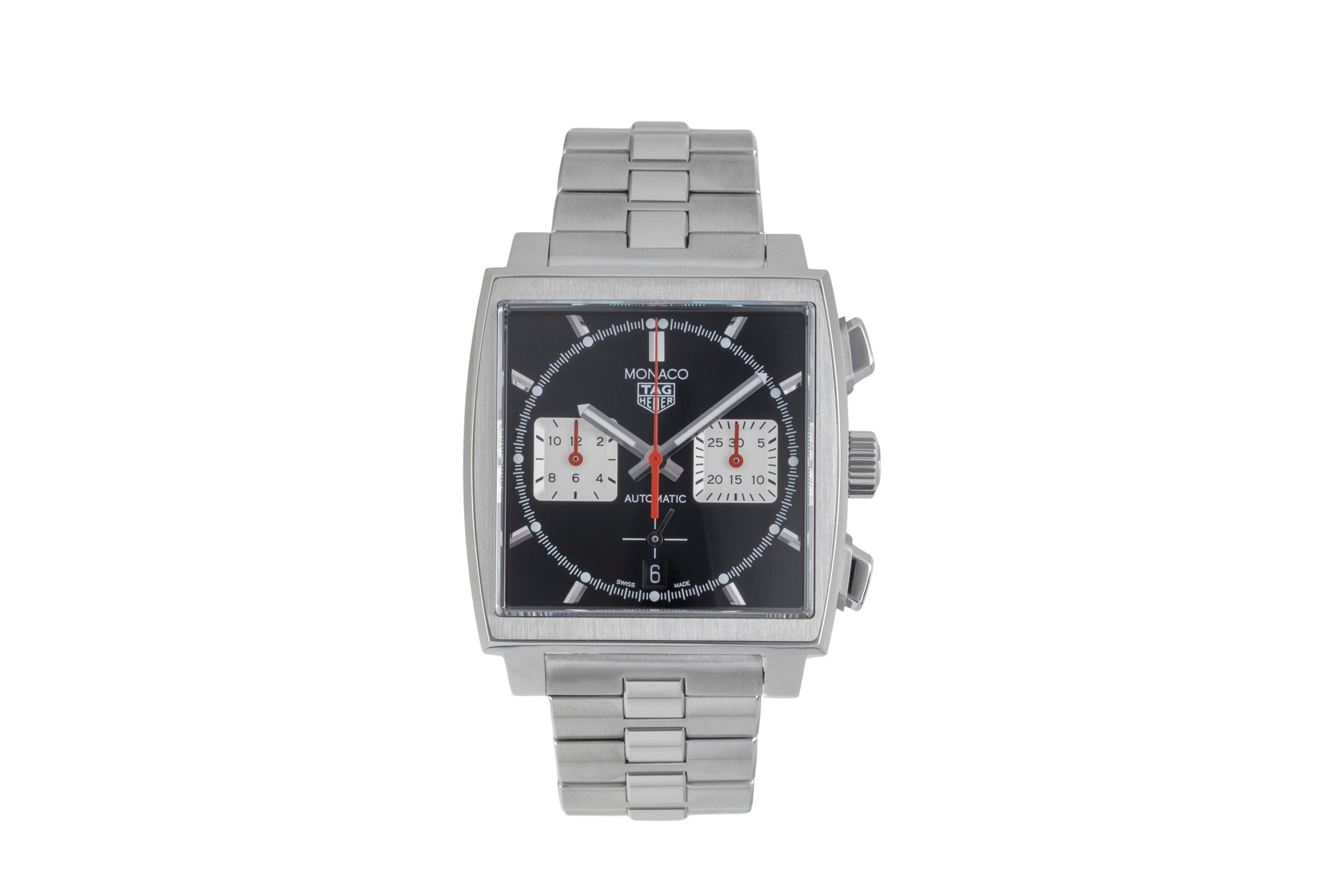 Tag Heuer Monaco Chronograph Stahl Automatik Herren Ref. CBL2113.BA0644 B&P 2021 [2603449]