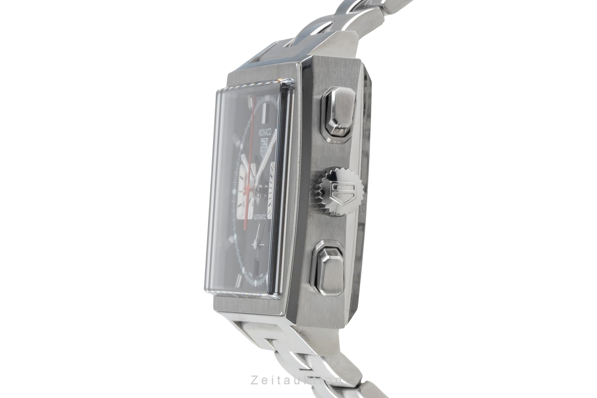 Tag Heuer Monaco cronografo acciaio automatismo orologio da uomo CBL2113.BA0644  LP: 7950EUR  [2603449]