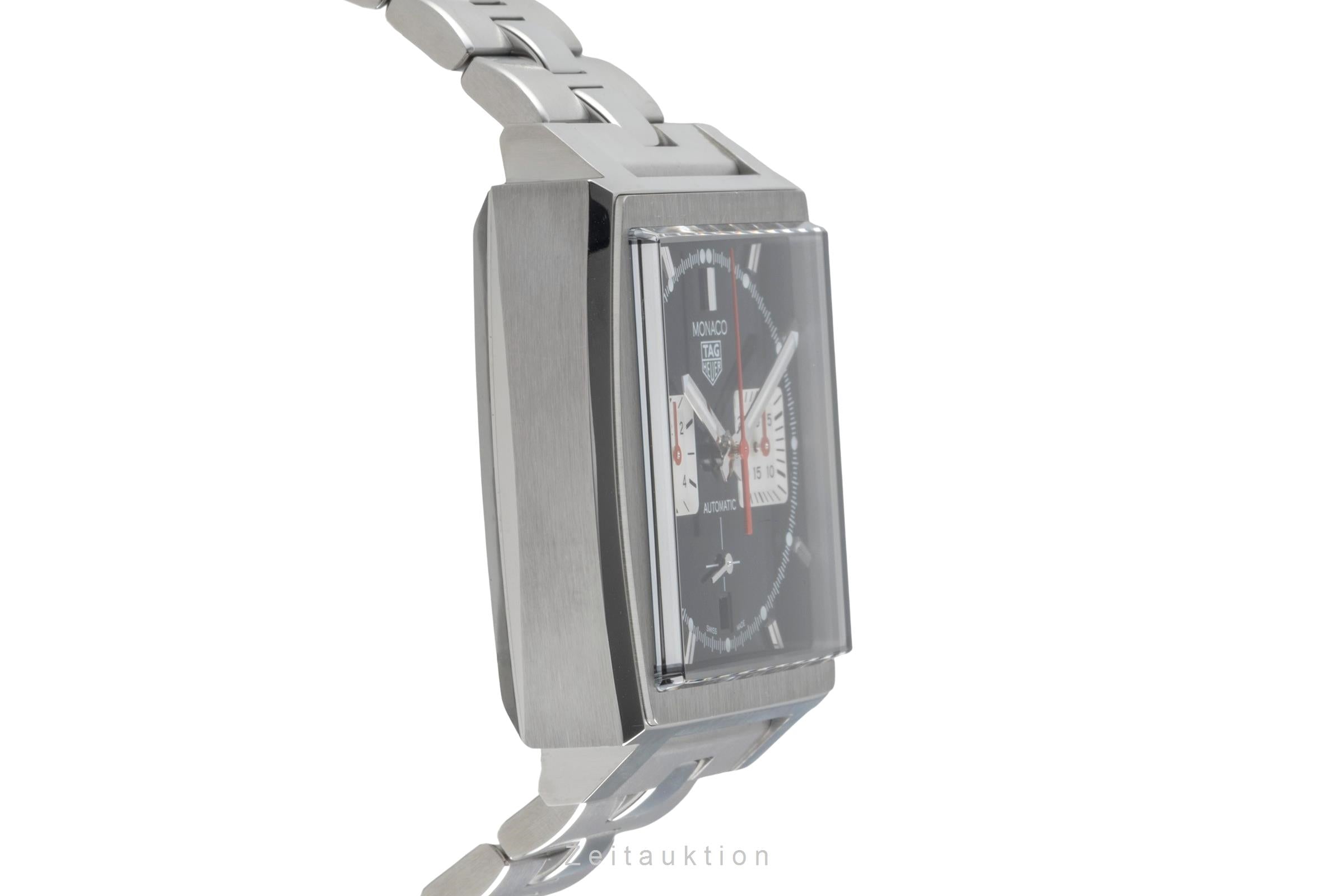 Tag Heuer Monaco cronografo acciaio automatismo orologio da uomo CBL2113.BA0644  LP: 7950EUR  [2603449]