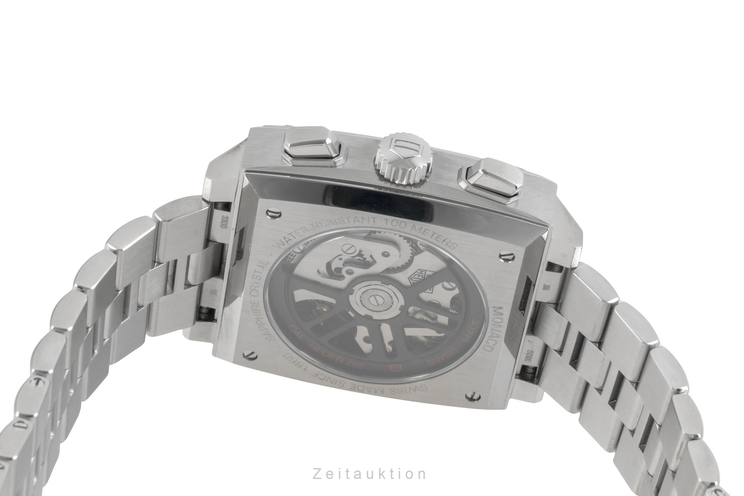Tag Heuer Monaco cronografo acciaio automatismo orologio da uomo CBL2113.BA0644  LP: 7950EUR  [2603449]