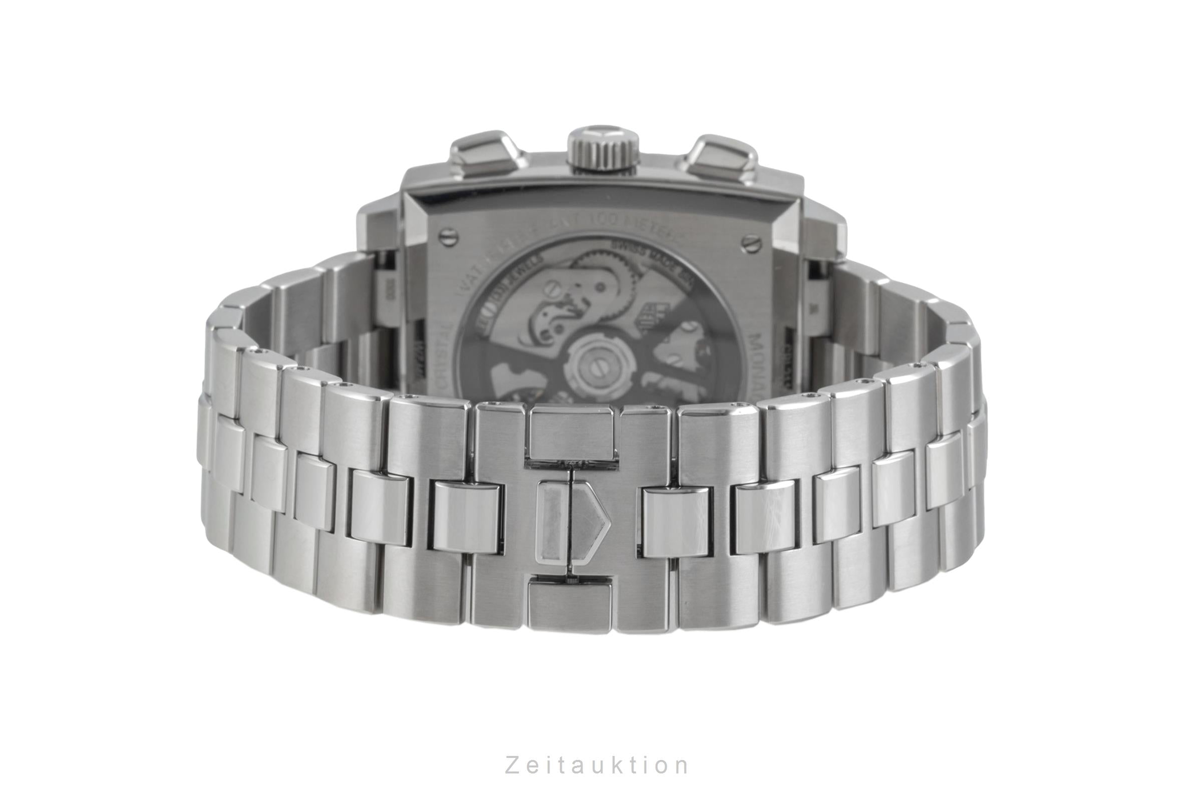Tag Heuer Monaco cronografo acciaio automatismo orologio da uomo CBL2113.BA0644  LP: 7950EUR  [2603449]