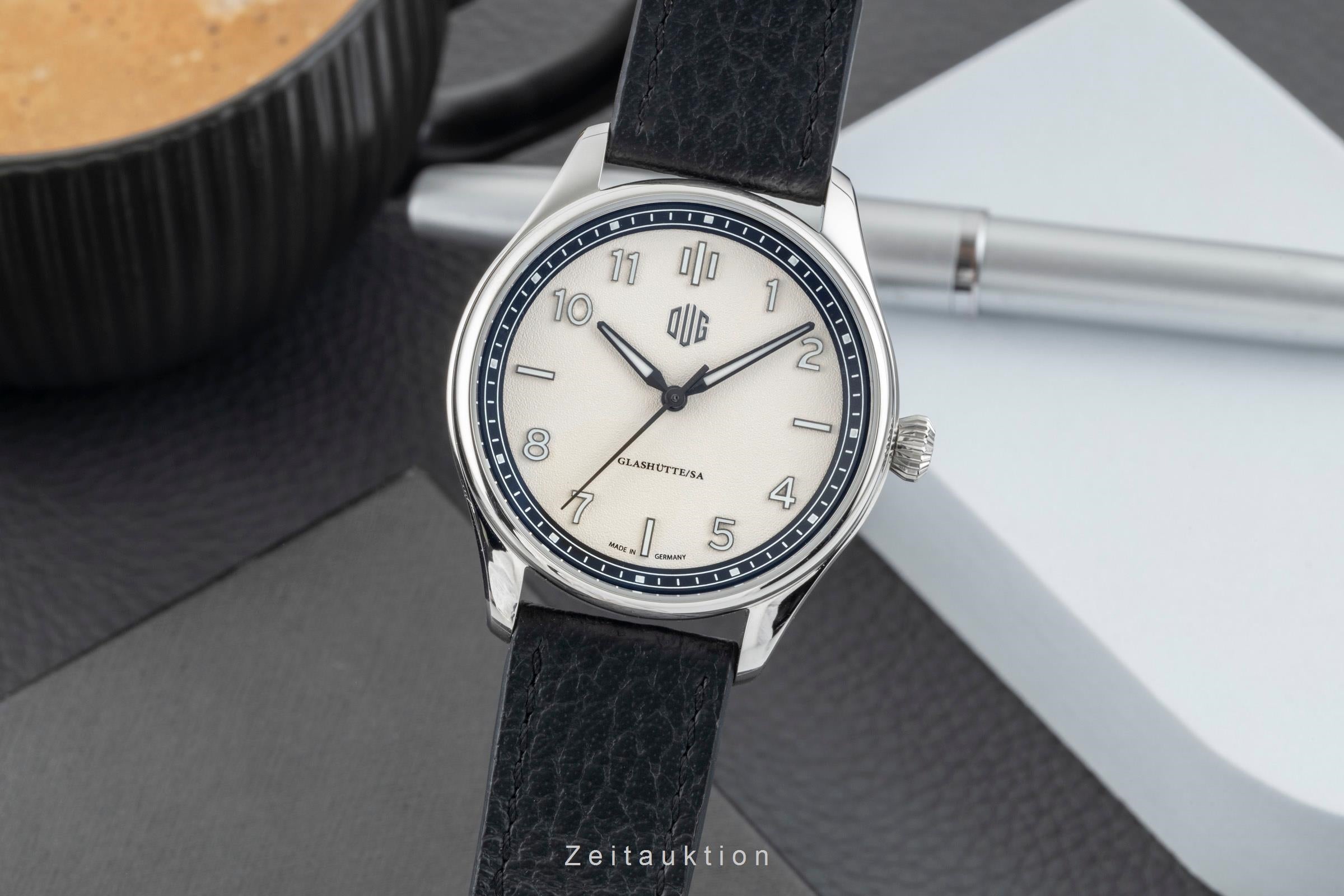DUG Purist Typ 2 acero automático reloj para caballeros P2NW-LS  [2603450]