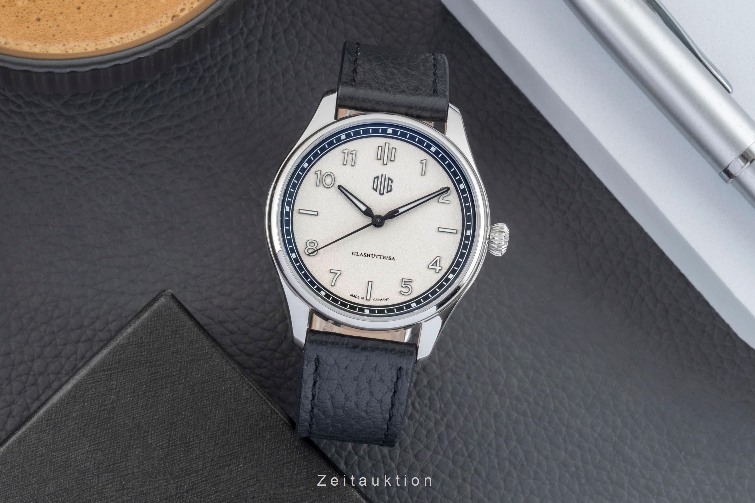 DUG Purist Typ 2 acero automático reloj para caballeros P2NW-LS  [2603450]