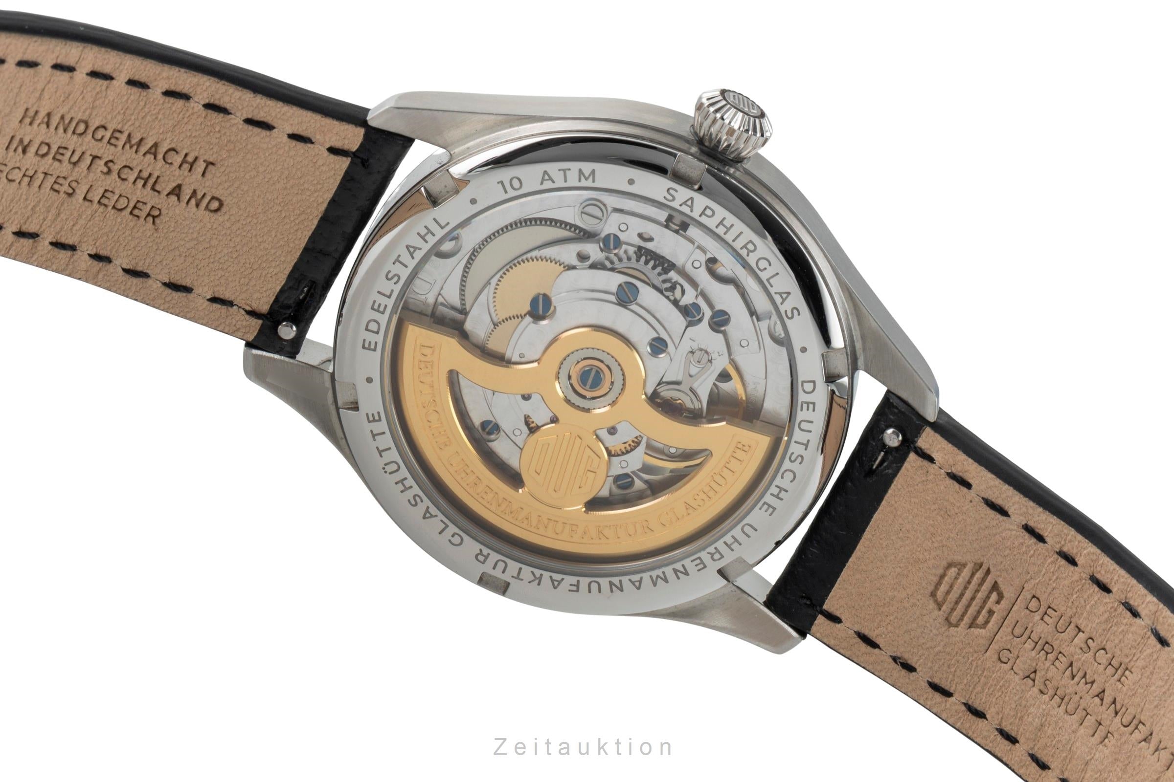 DUG Purist Typ 2 acero automático reloj para caballeros P2NW-LS  [2603450]