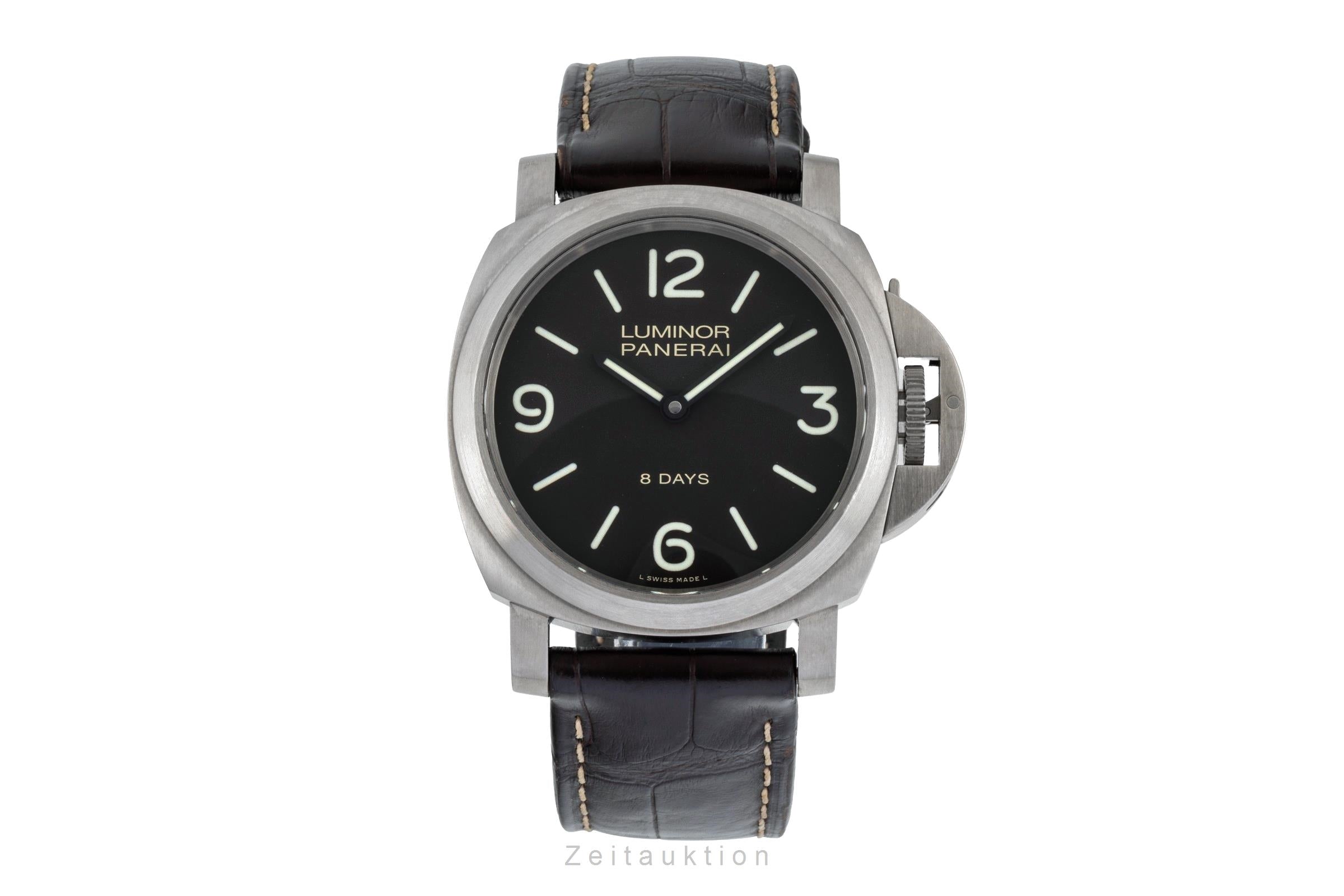 Panerai Luminor  titanio cuerda manual reloj para caballeros PAM00562  [2603461]