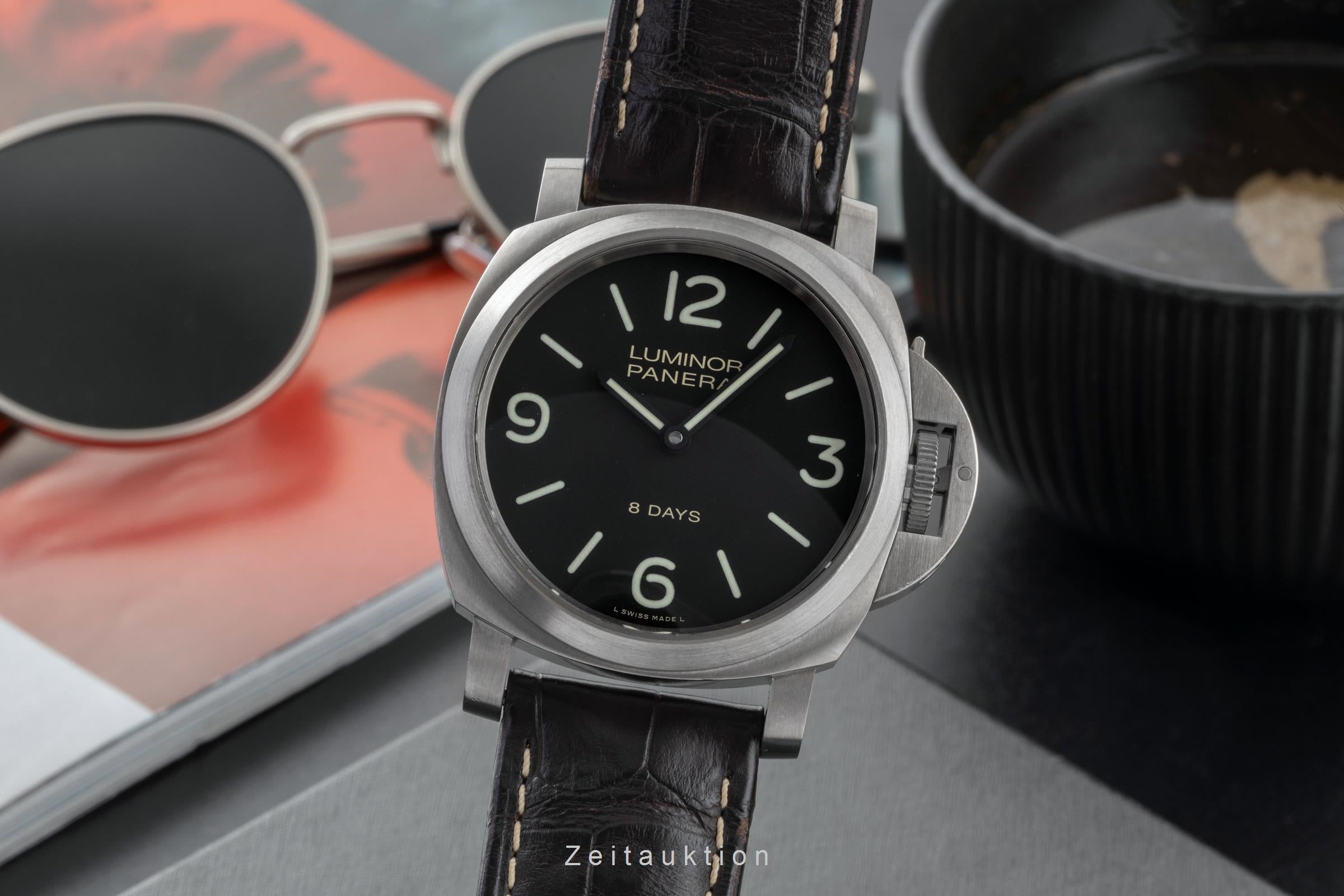 Panerai Luminor  titanio cuerda manual reloj para caballeros PAM00562  [2603461]