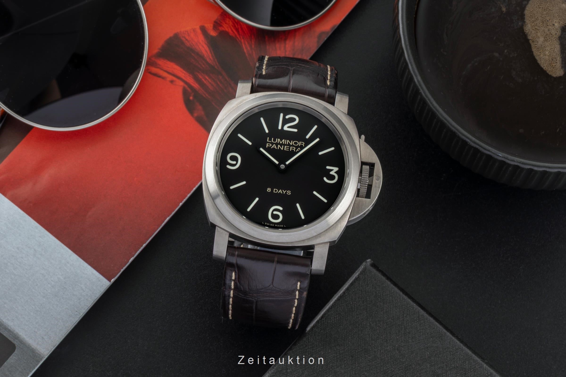 Panerai Luminor  titanio cuerda manual reloj para caballeros PAM00562  [2603461]