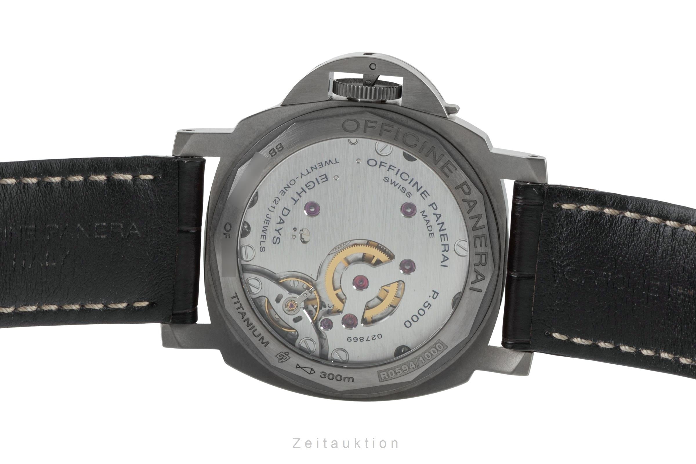 Panerai Luminor  titanio cuerda manual reloj para caballeros PAM00562  [2603461]