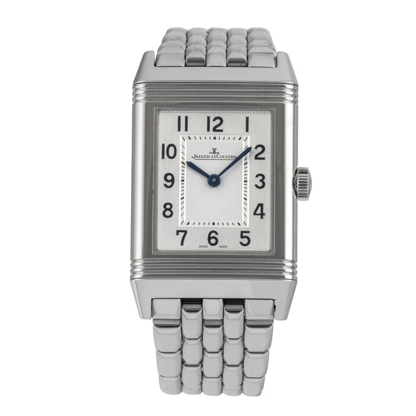 Jaeger LeCoultre Reverso acier quartz montre pour femmes Q2518140,  222.8.47  [2603462]