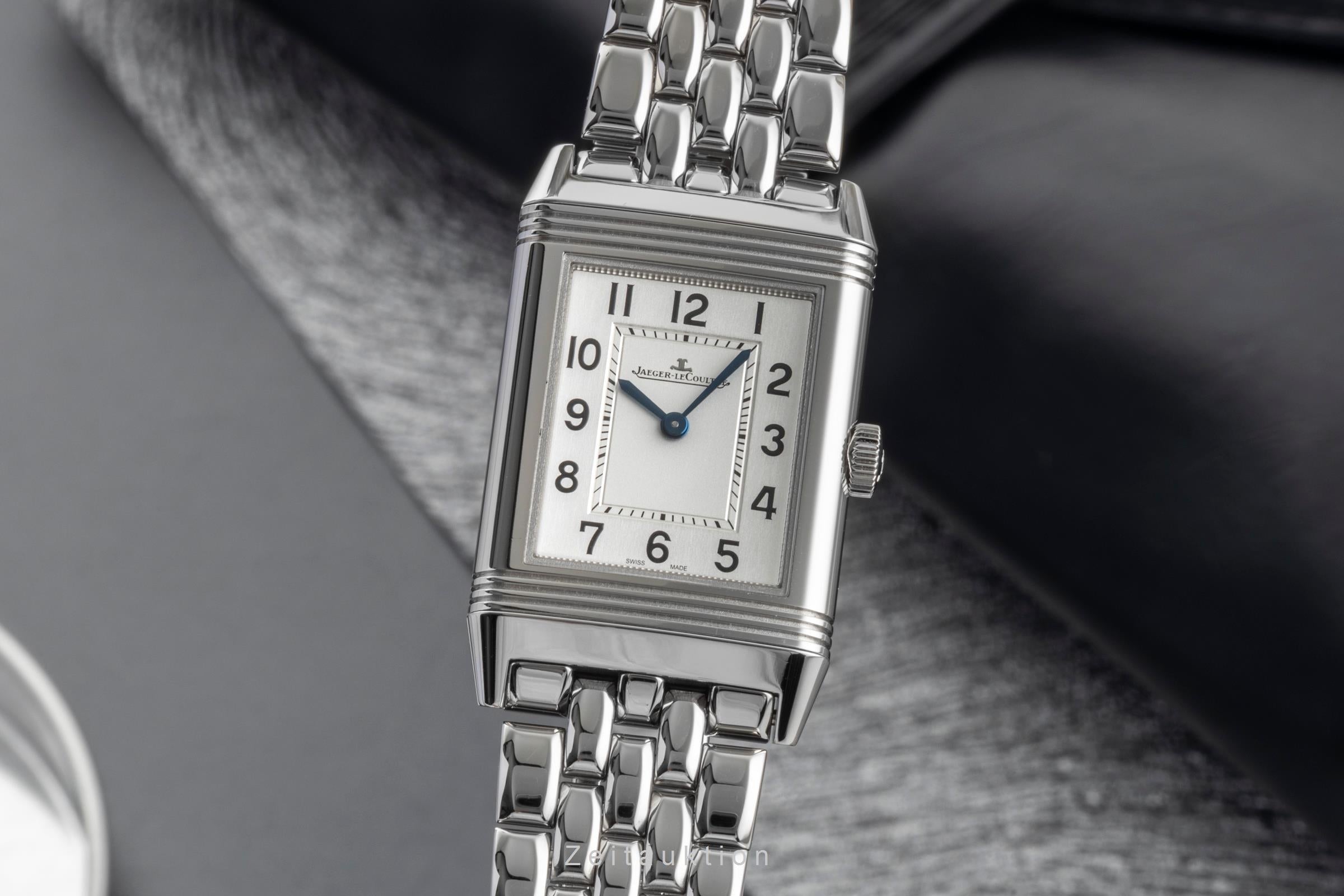 Jaeger LeCoultre Reverso acier quartz montre pour femmes Q2518140,  222.8.47  [2603462]