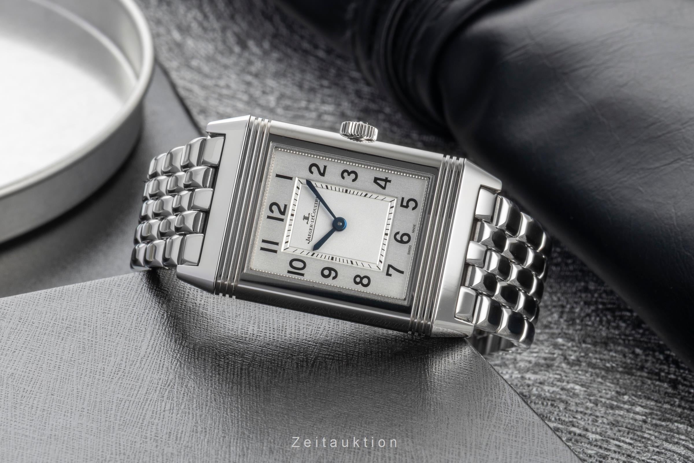 Jaeger LeCoultre Reverso acier quartz montre pour femmes Q2518140,  222.8.47  [2603462]
