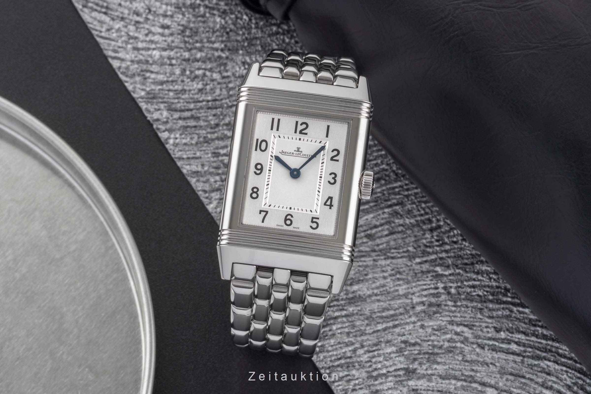 Jaeger LeCoultre Reverso acier quartz montre pour femmes Q2518140,  222.8.47  [2603462]