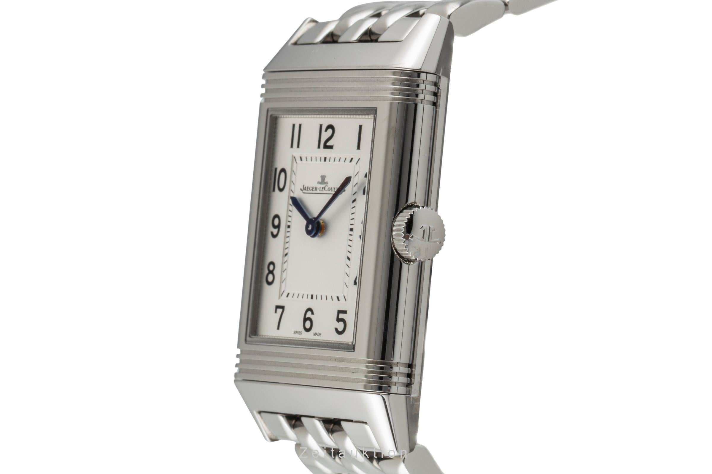 Jaeger LeCoultre Reverso acier quartz montre pour femmes Q2518140,  222.8.47  [2603462]
