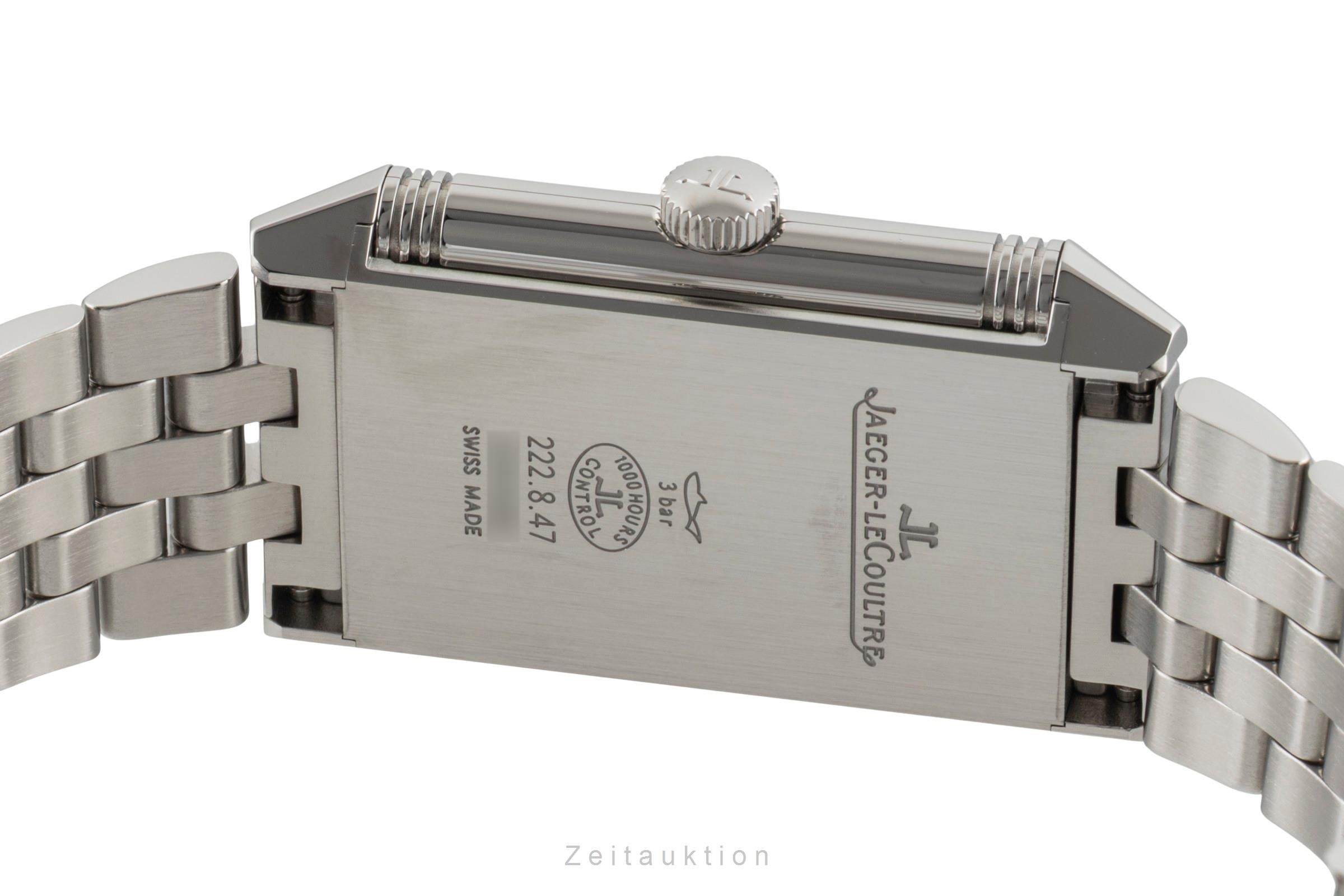 Jaeger LeCoultre Reverso acier quartz montre pour femmes Q2518140,  222.8.47  [2603462]