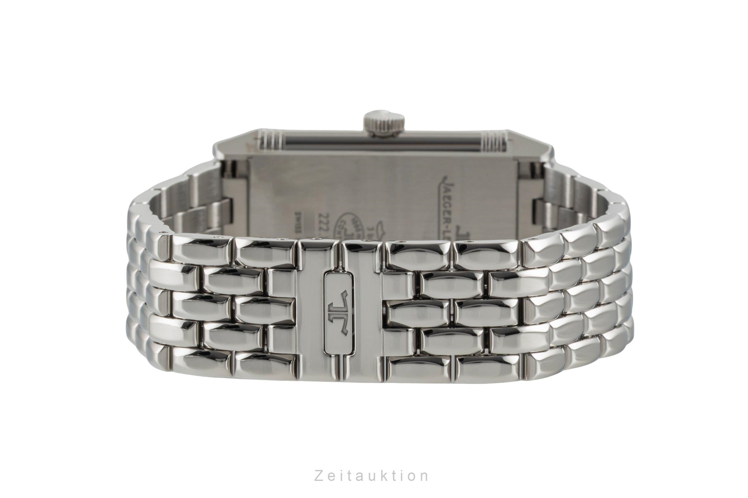 Jaeger LeCoultre Reverso acier quartz montre pour femmes Q2518140,  222.8.47  [2603462]