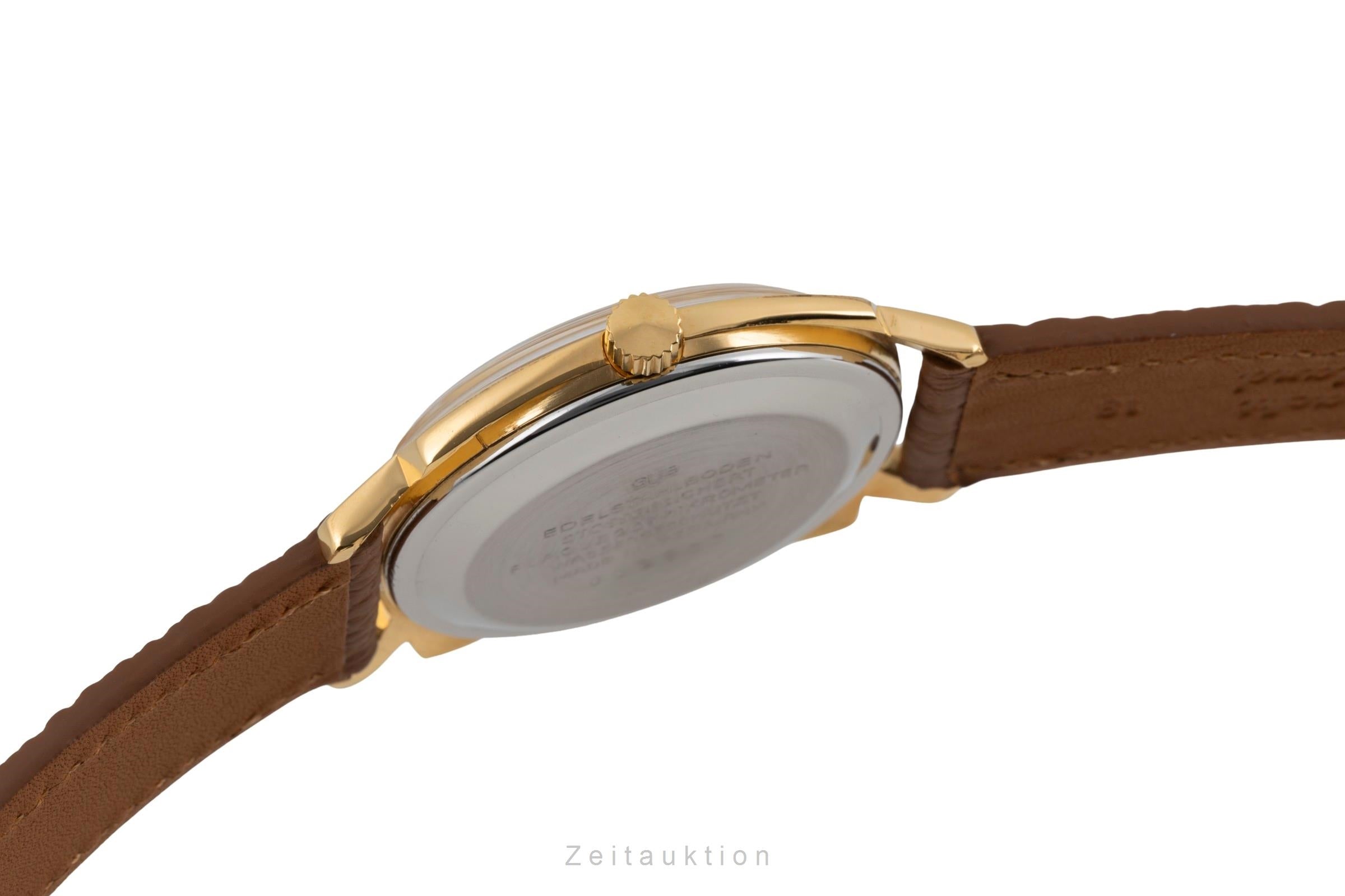 Glashütte Spezimatic latón bañado en oro automático reloj para caballeros Vintage  [2603463]