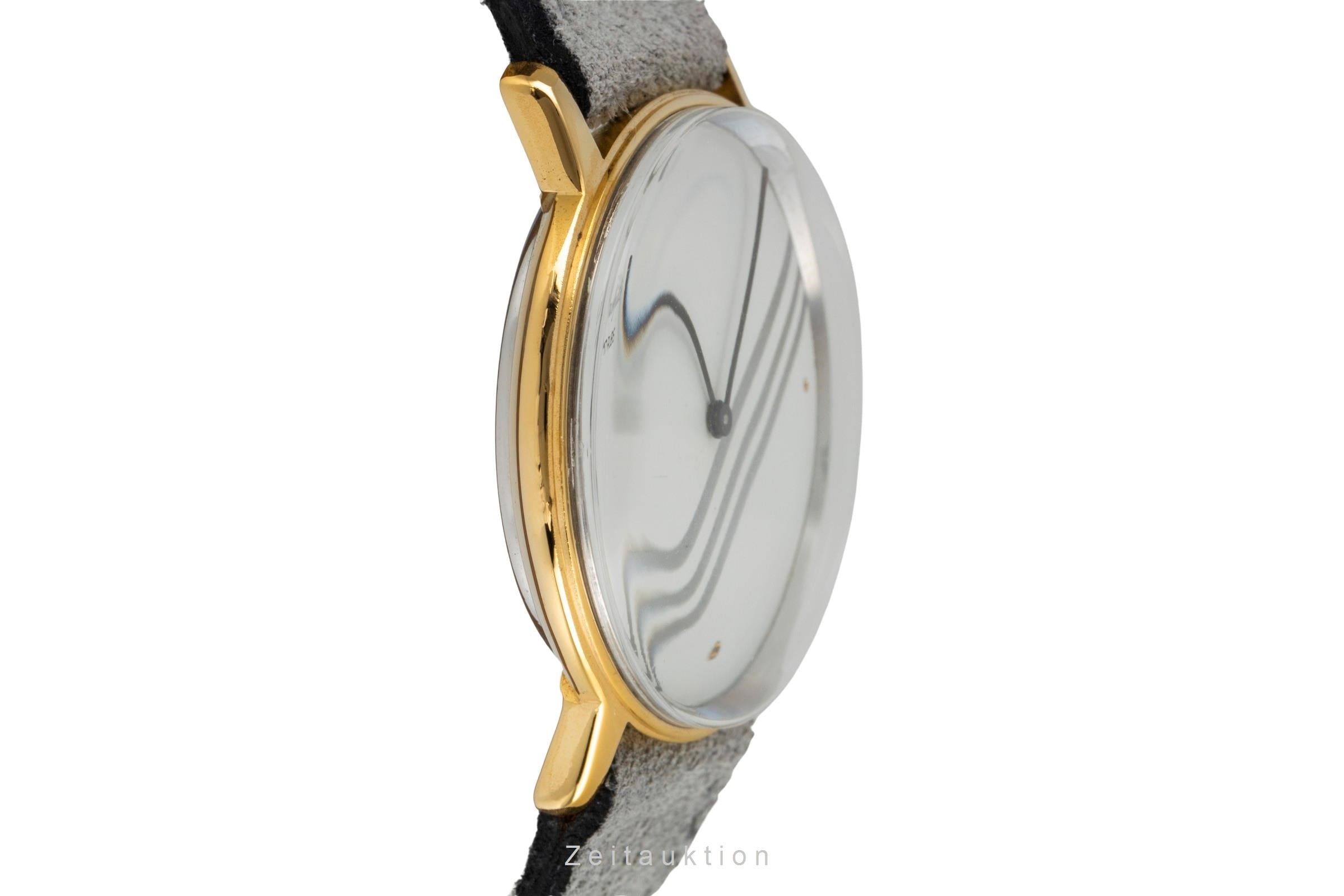 Glashütte bañado en oro cuerda manual reloj para caballeros  [2603464]