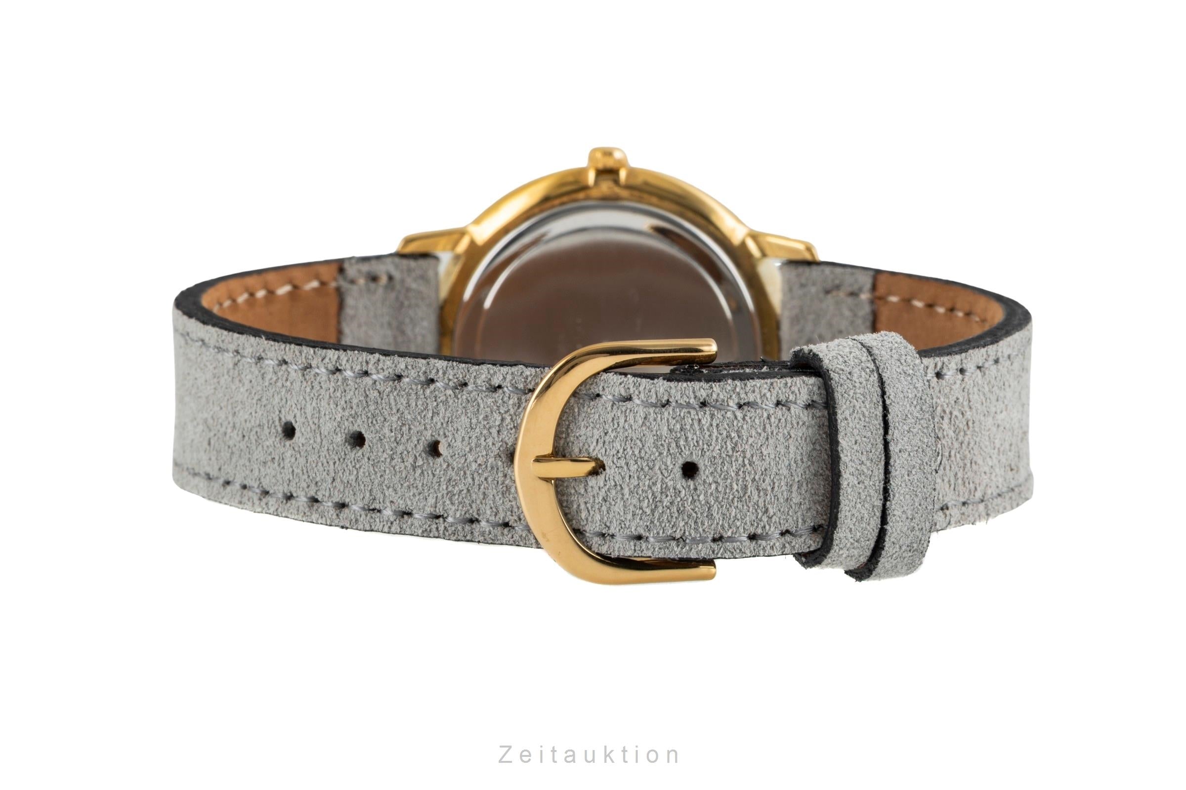 Glashütte bañado en oro cuerda manual reloj para caballeros  [2603464]