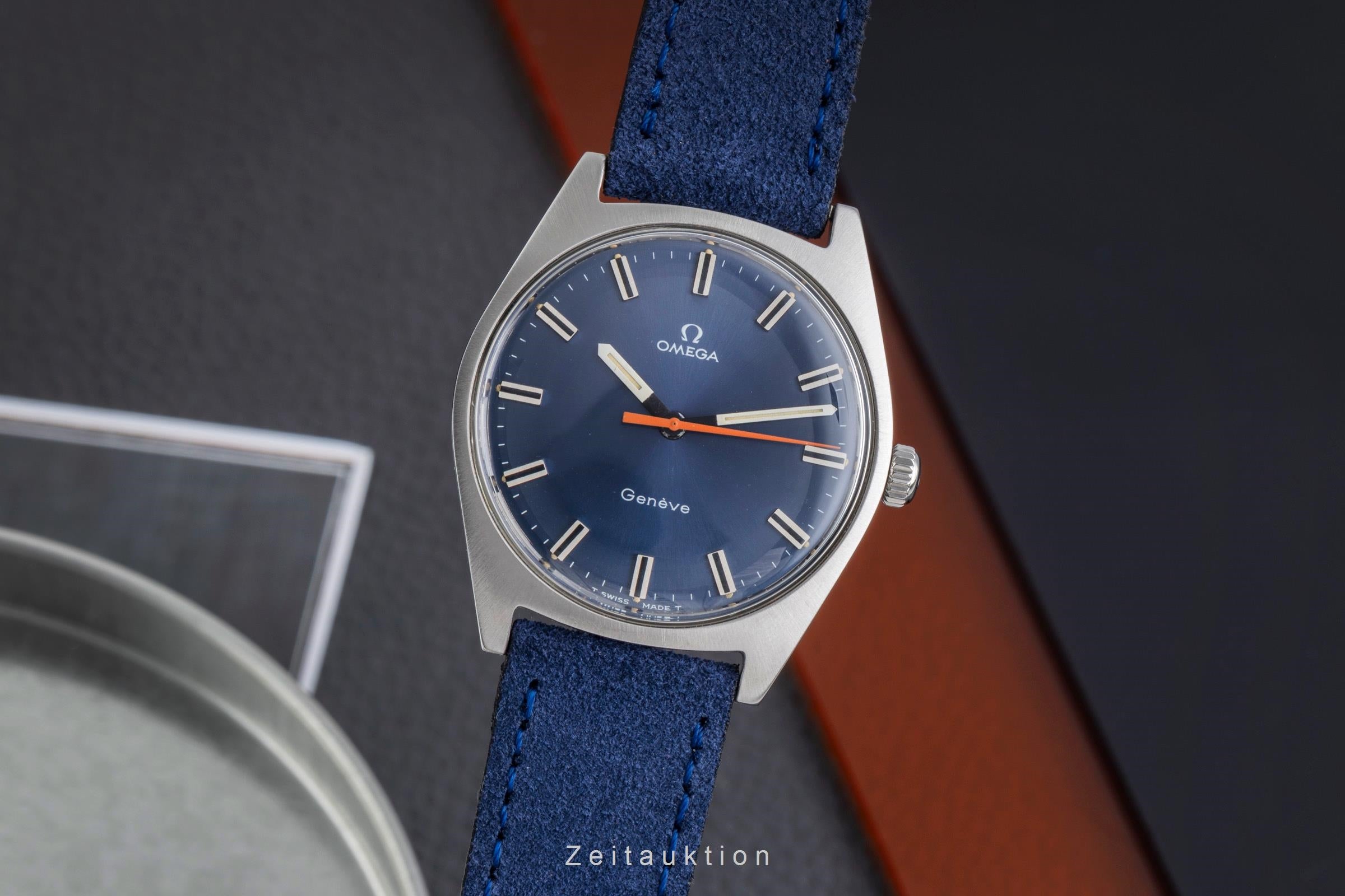 Omega Geneve steel manual winding unisex 135.041  [2603466]