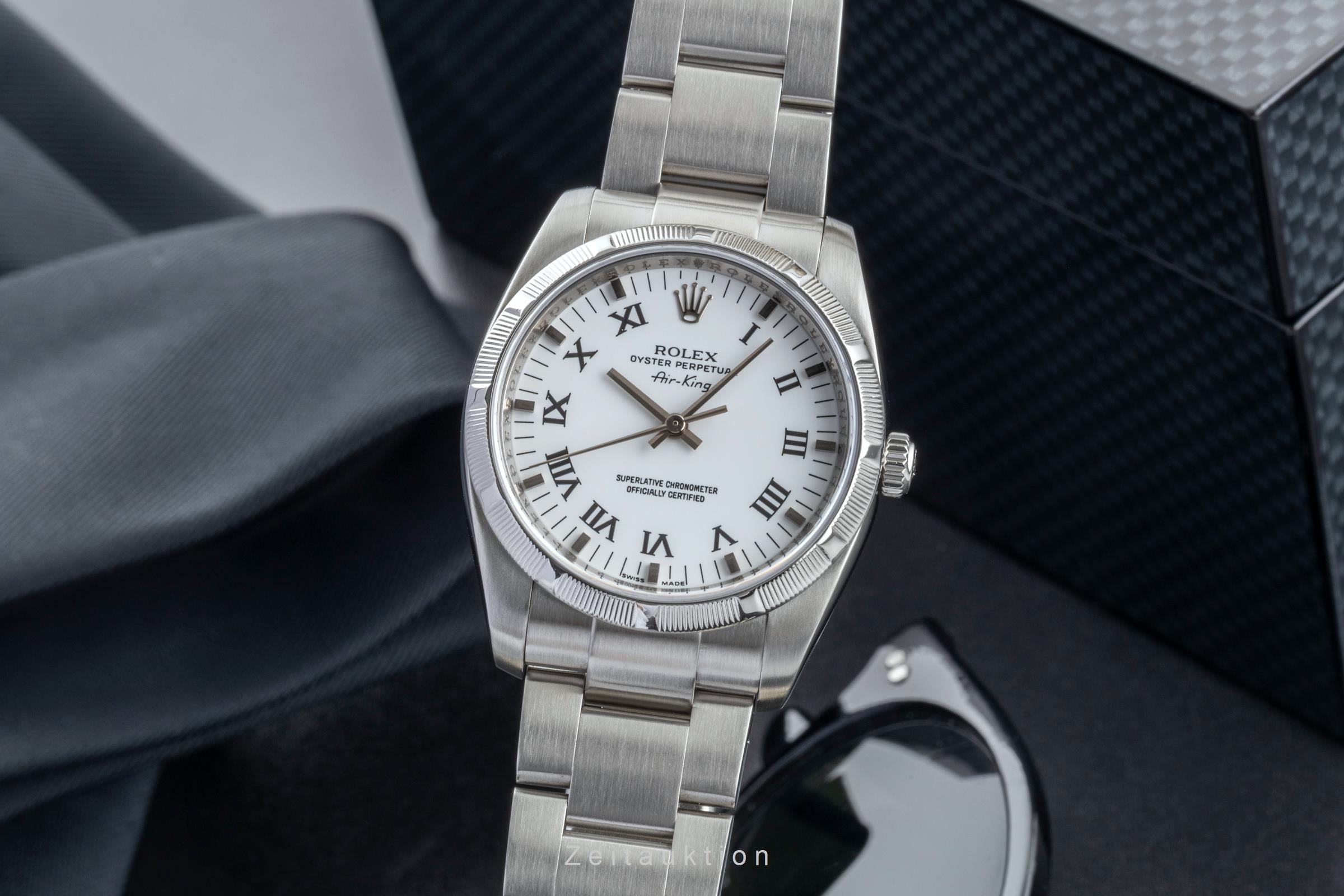 Rolex Air King acero automático reloj para caballeros 114210  [2603470]