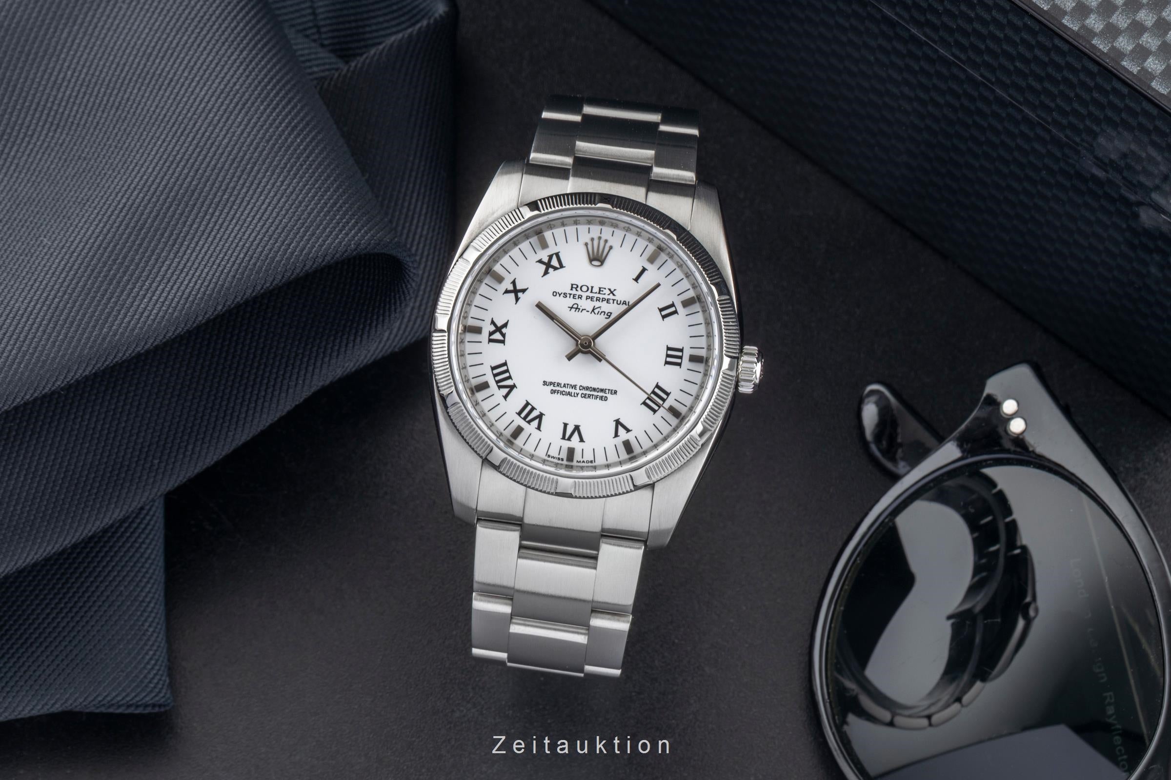 Rolex Air King acero automático reloj para caballeros 114210  [2603470]