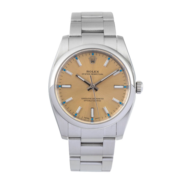 Rolex Oyster Perpetual steel automatic men's watch 114200  [2603471]
