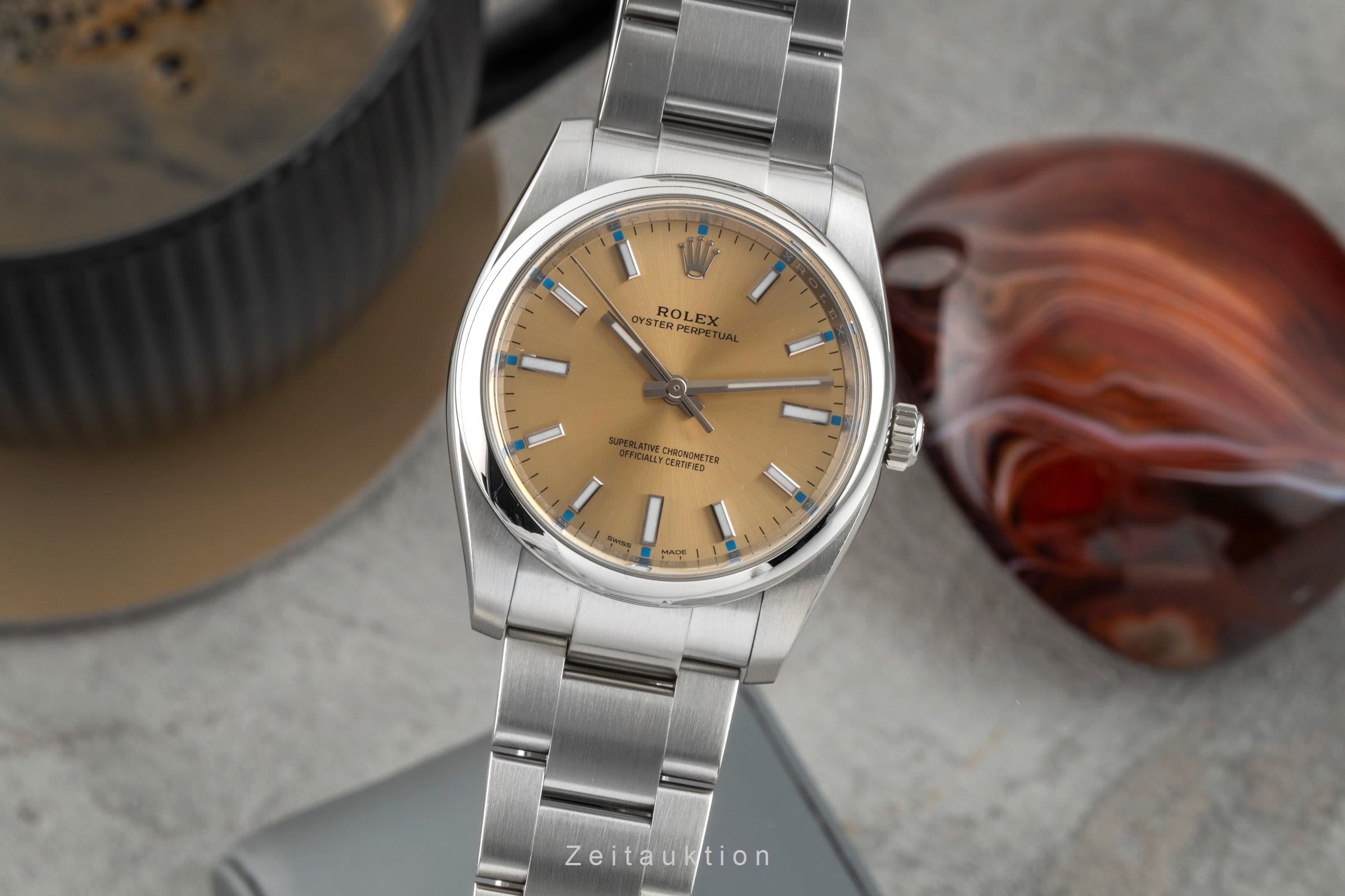 Rolex Oyster Perpetual steel automatic men's watch 114200  [2603471]