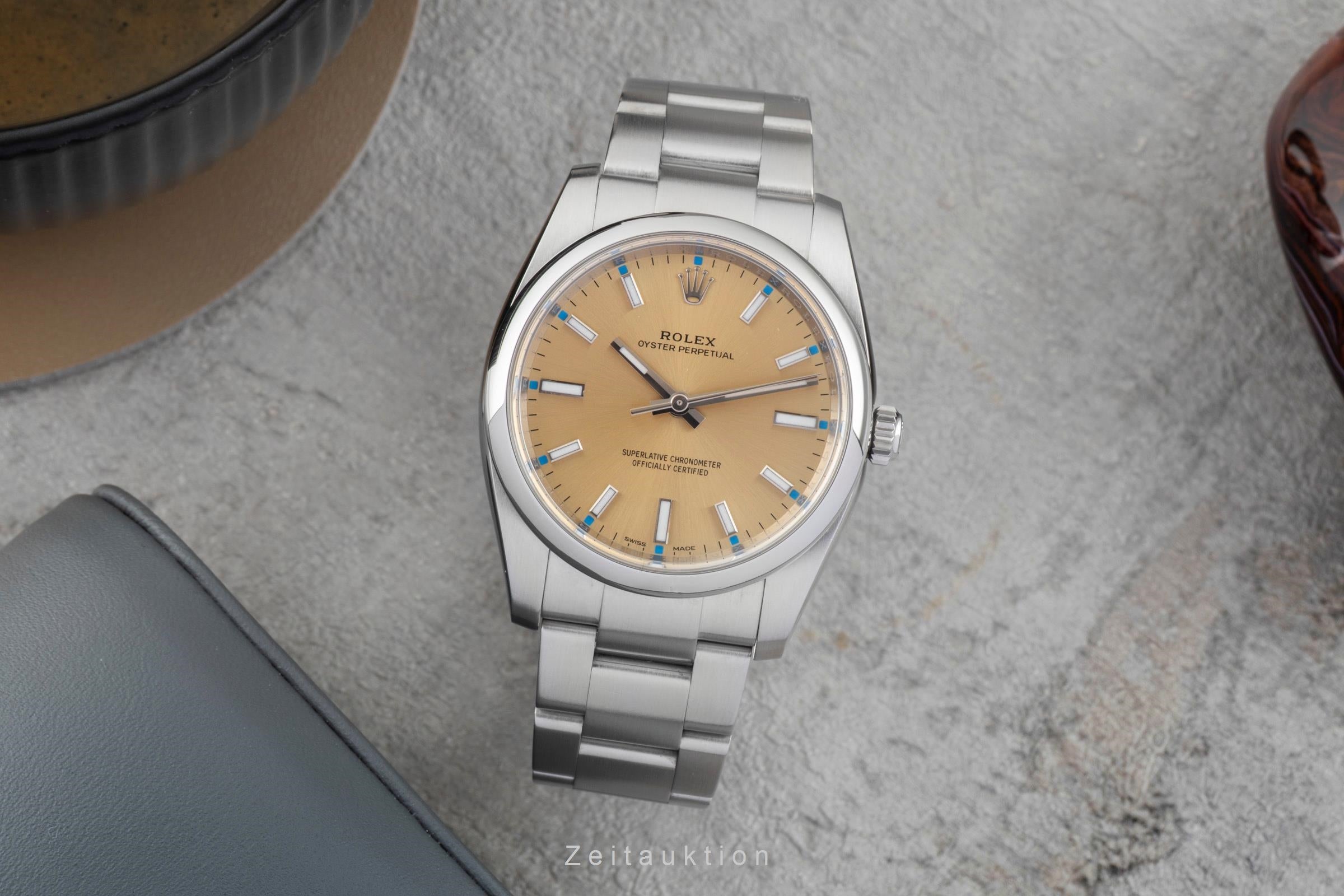 Rolex Oyster Perpetual steel automatic men's watch 114200  [2603471]