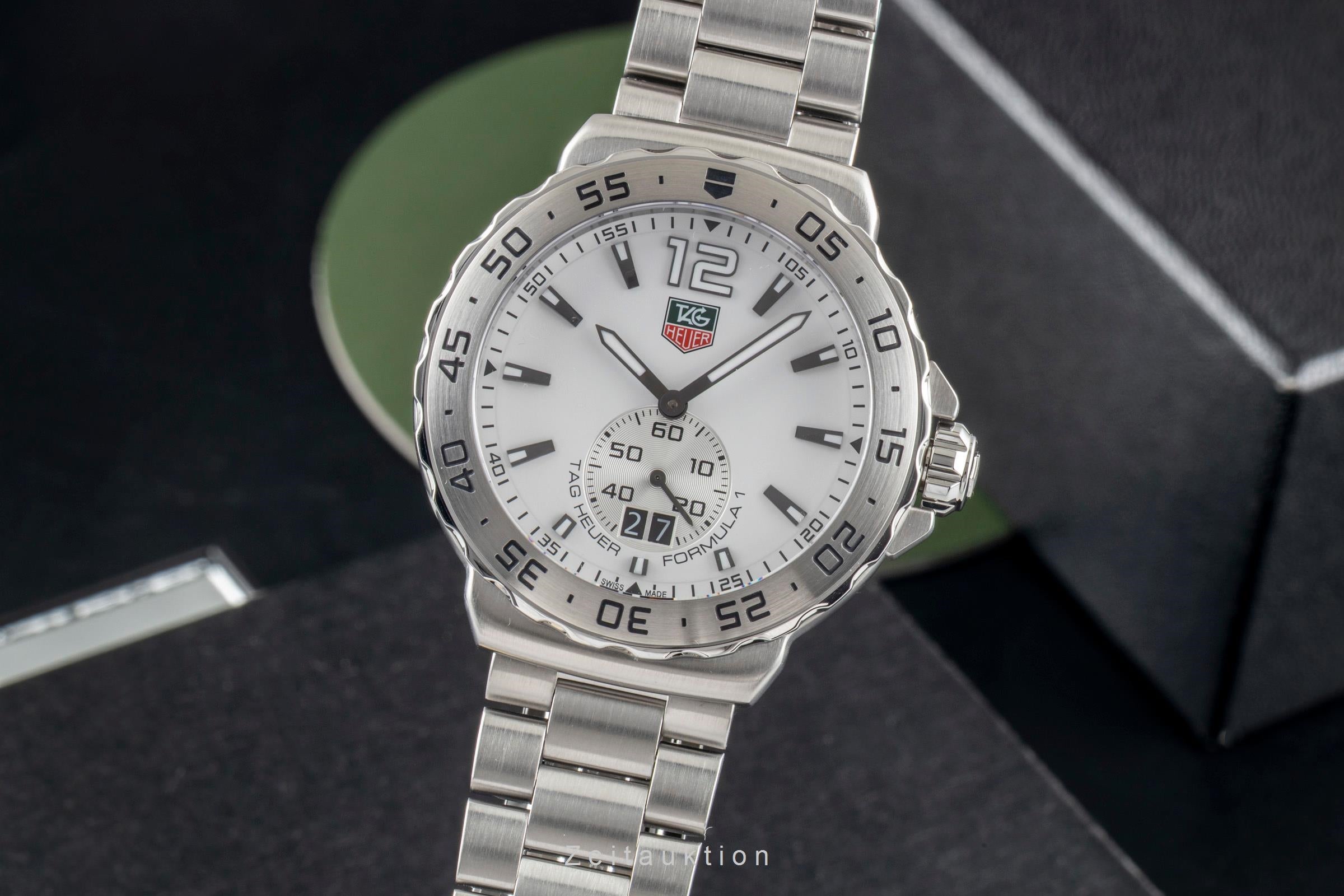 Tag Heuer Formula 1 Edelstahl Herrenuhr Ref. WAU1113.BA0858 B&P 2018 [2603474]