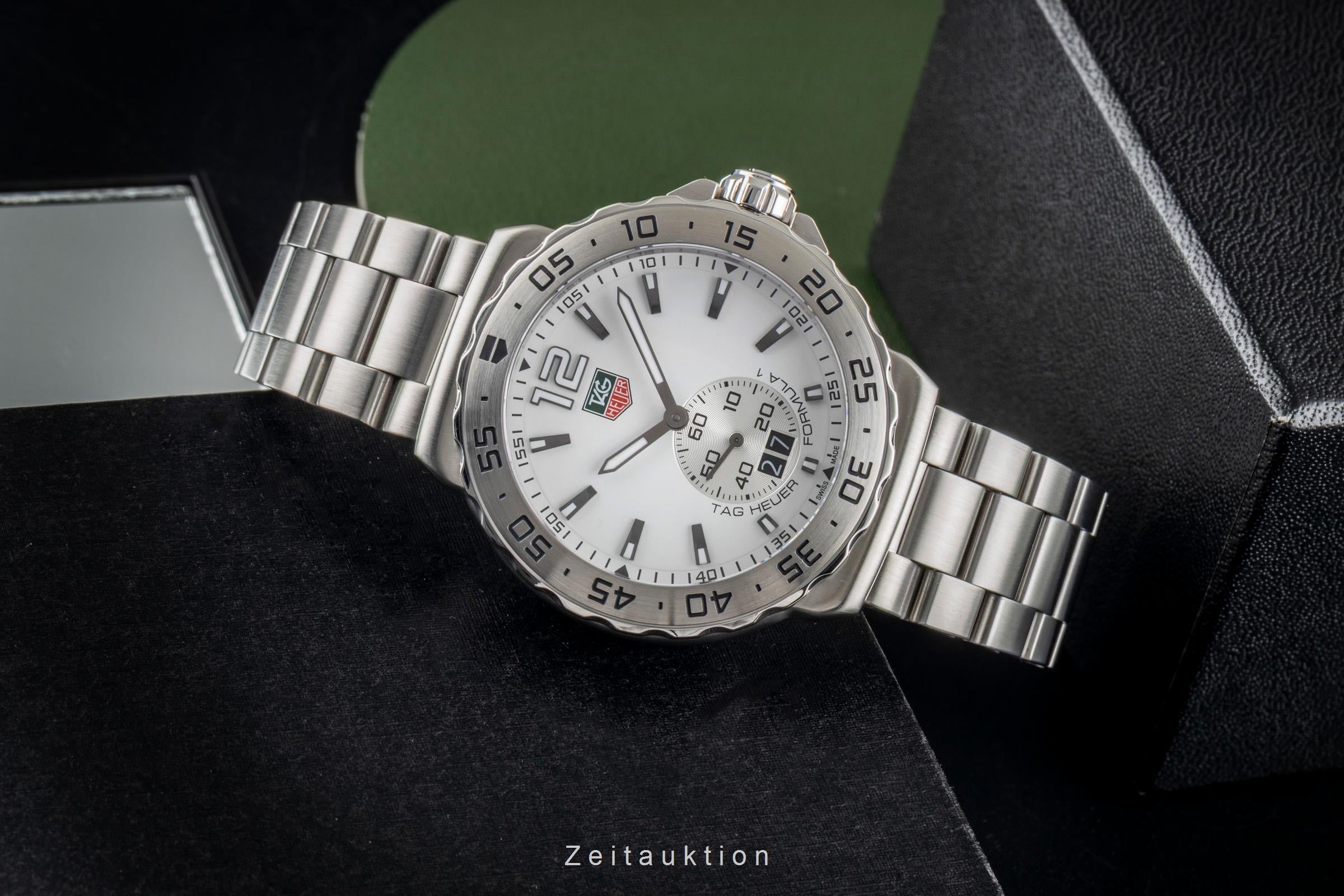 Tag Heuer Formula 1 Edelstahl Herrenuhr Ref. WAU1113.BA0858 B&P 2018 [2603474]