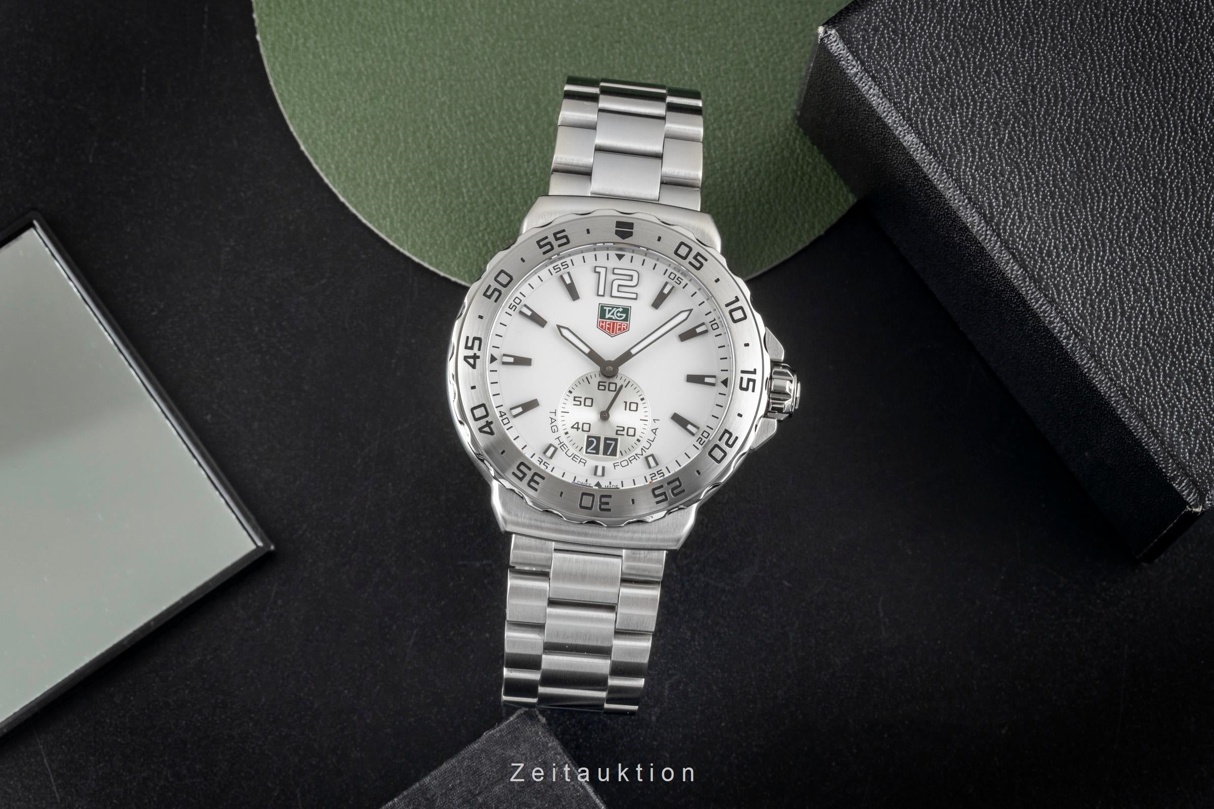 Tag Heuer Formula 1 Edelstahl Herrenuhr Ref. WAU1113.BA0858 B&P 2018 [2603474]
