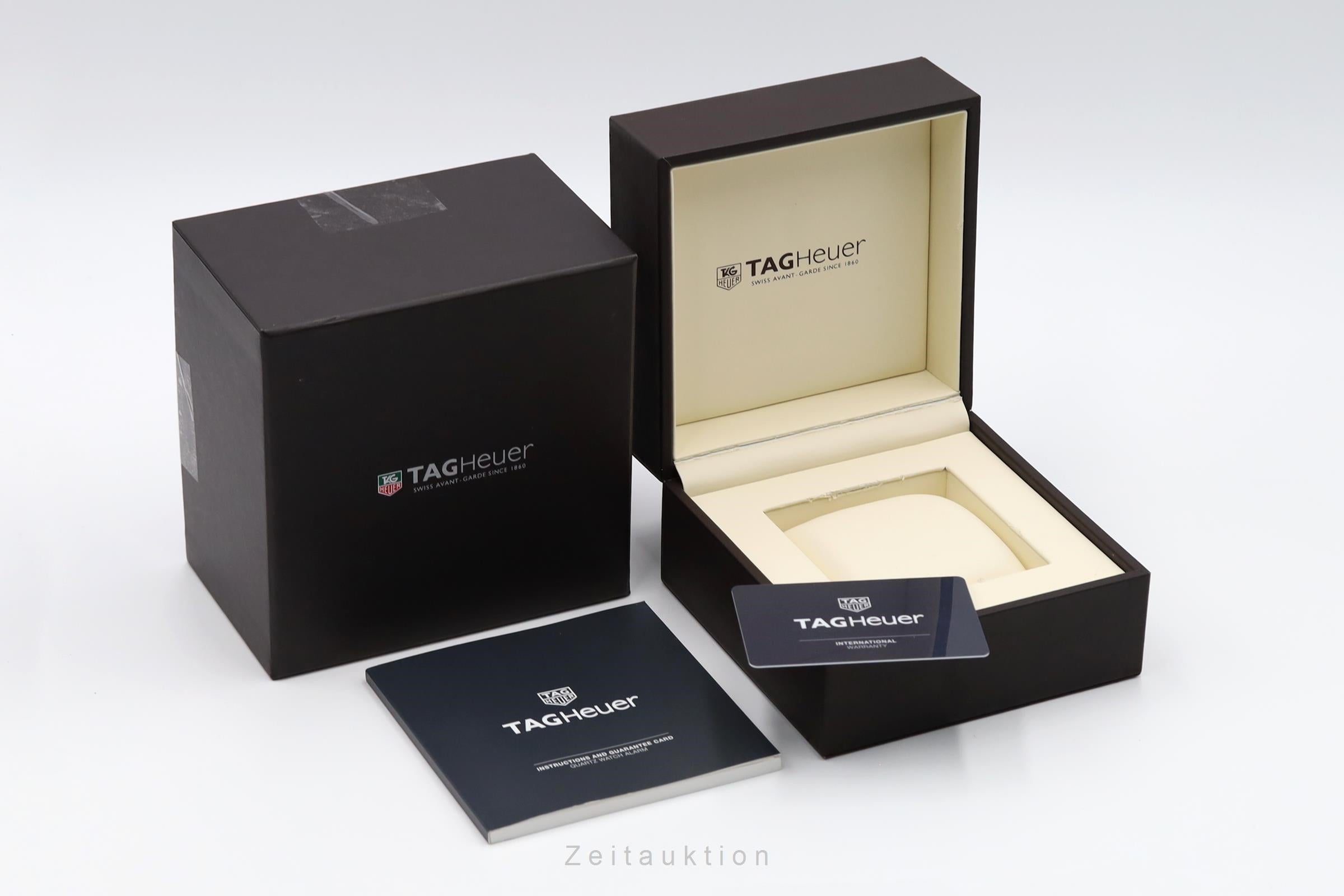 Tag Heuer Formula 1 Alarm Edelstahl Quarz Ref. WAZ111A BA0875 B&P 2019 [2603475]