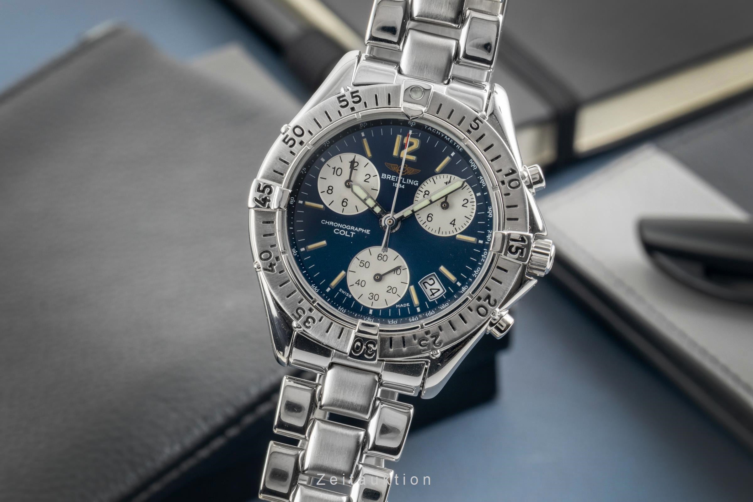 Breitling Colt Chronograph  cronógrafo acero cuarzo reloj para caballeros A53035  [2603478]