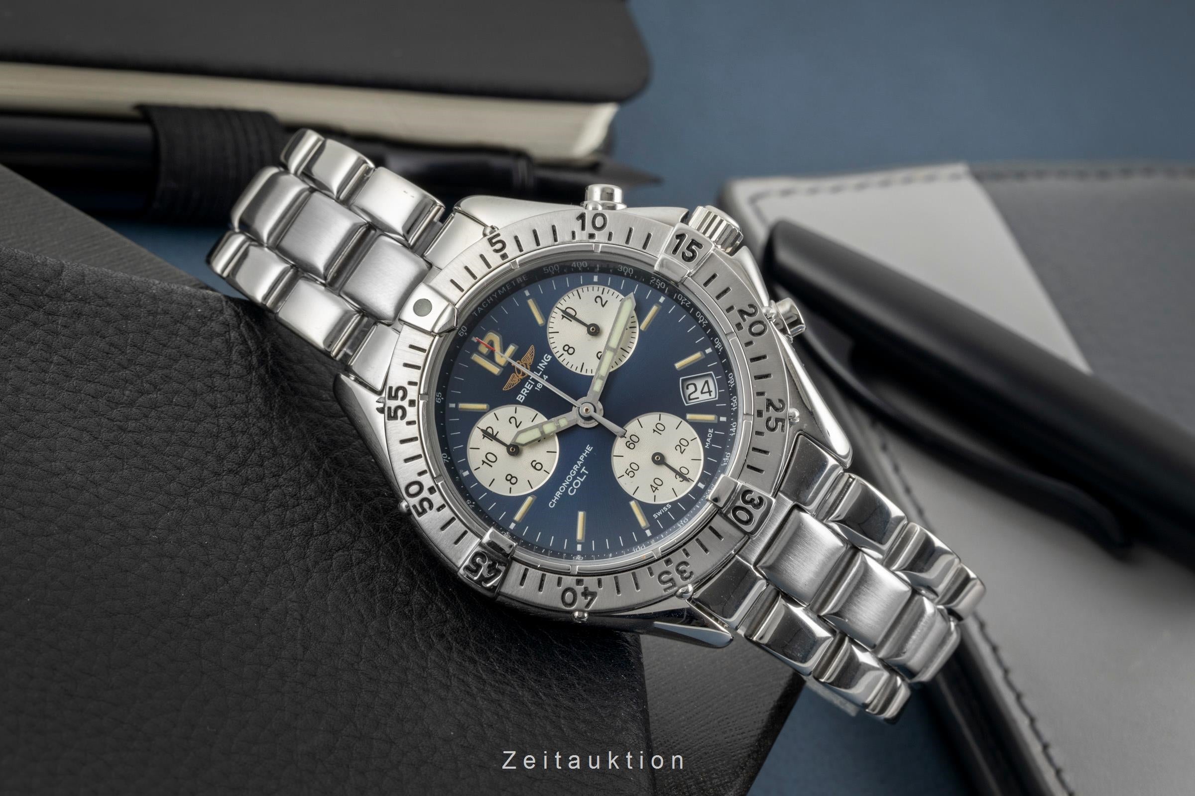 Breitling Colt Chronograph  cronógrafo acero cuarzo reloj para caballeros A53035  [2603478]