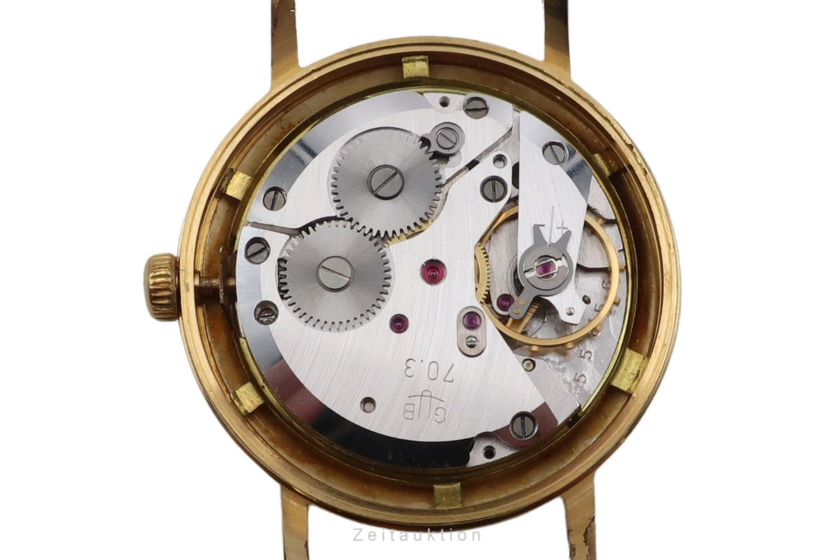 Glashütte Spezimatic gilt-brass manual winding men's watch  [2603479]