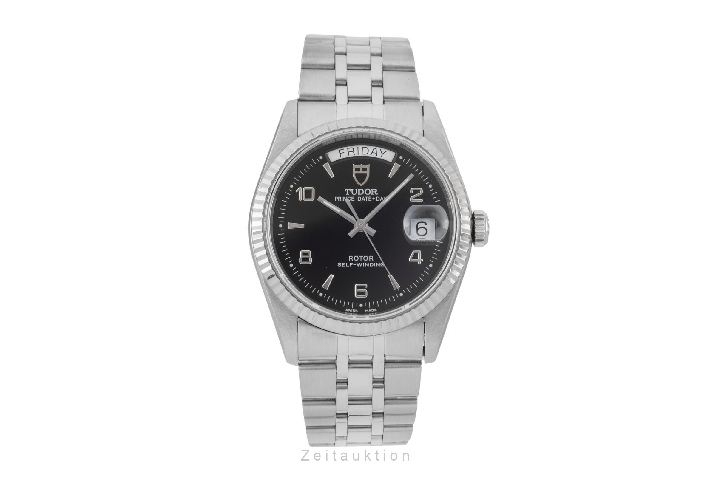 Tudor Date-Day 14 ct yellow gold automatic men's watch 76214  [2603480]