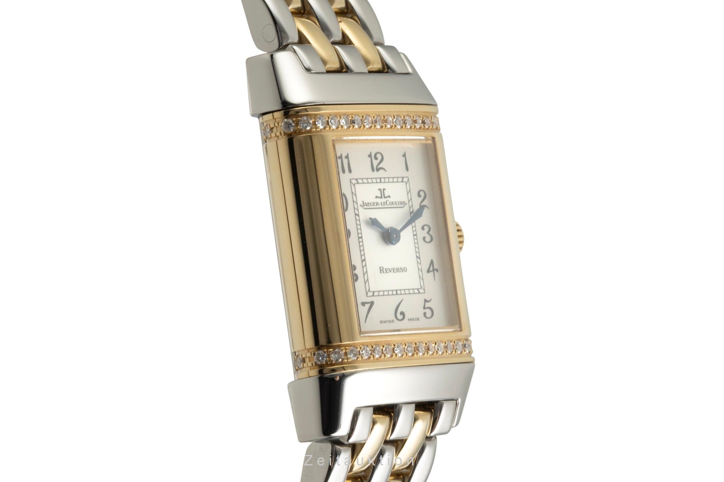 Jaeger LeCoultre Reverso acier / or  quartz montre pour femmes Q2655120,  265.5.08  [2603483]