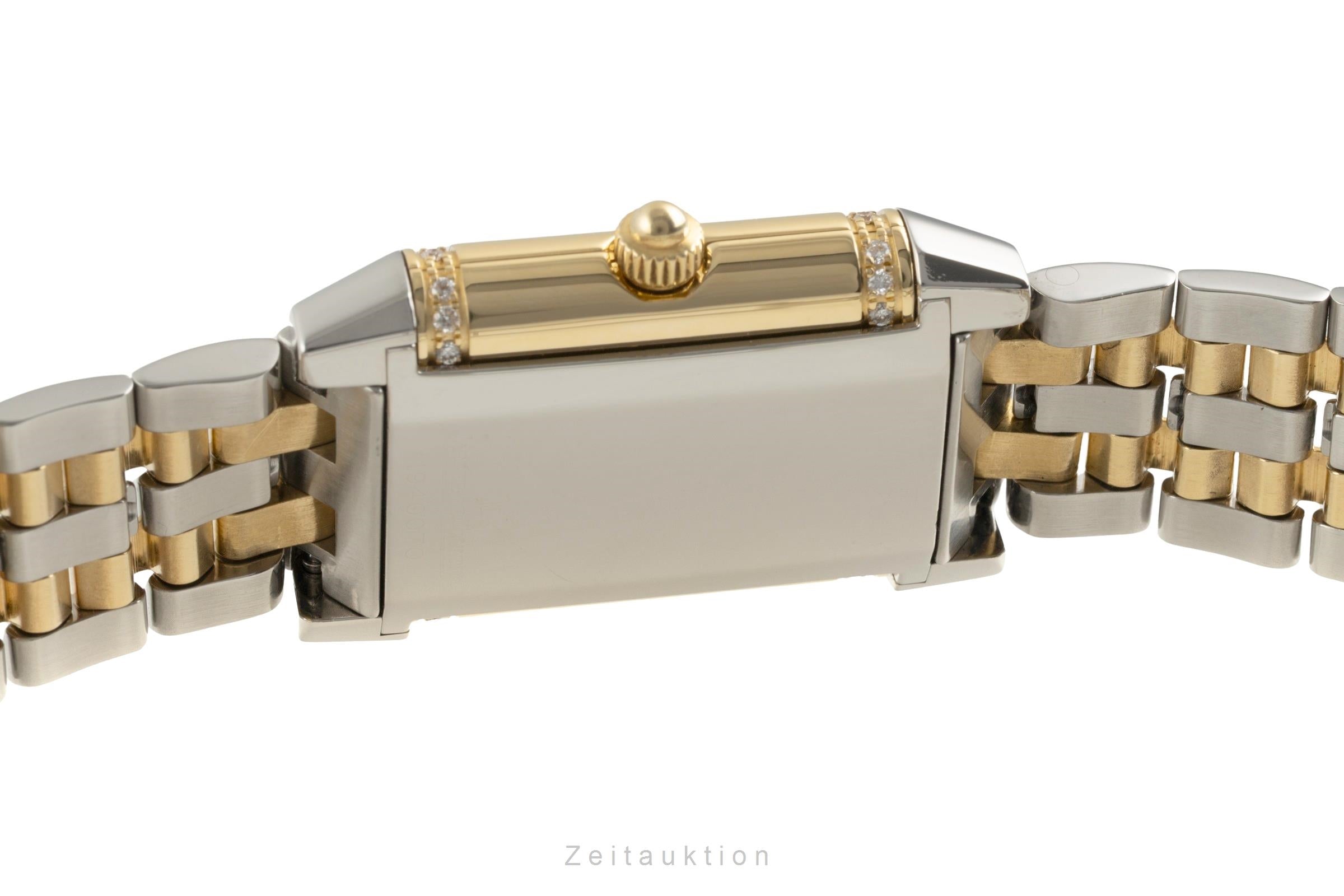 Jaeger LeCoultre Reverso acier / or  quartz montre pour femmes Q2655120,  265.5.08  [2603483]