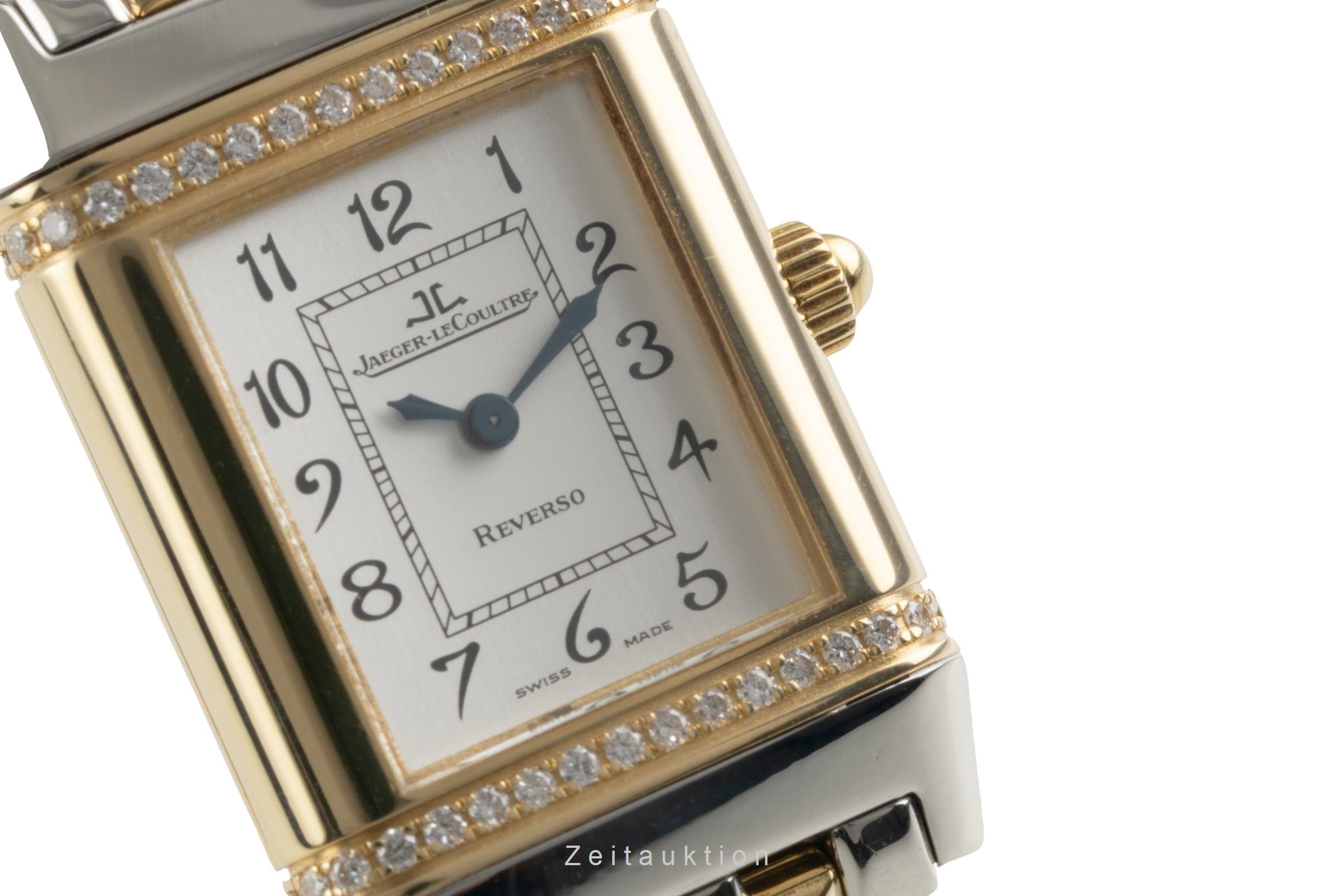 Jaeger LeCoultre Reverso acier / or  quartz montre pour femmes Q2655120,  265.5.08  [2603483]