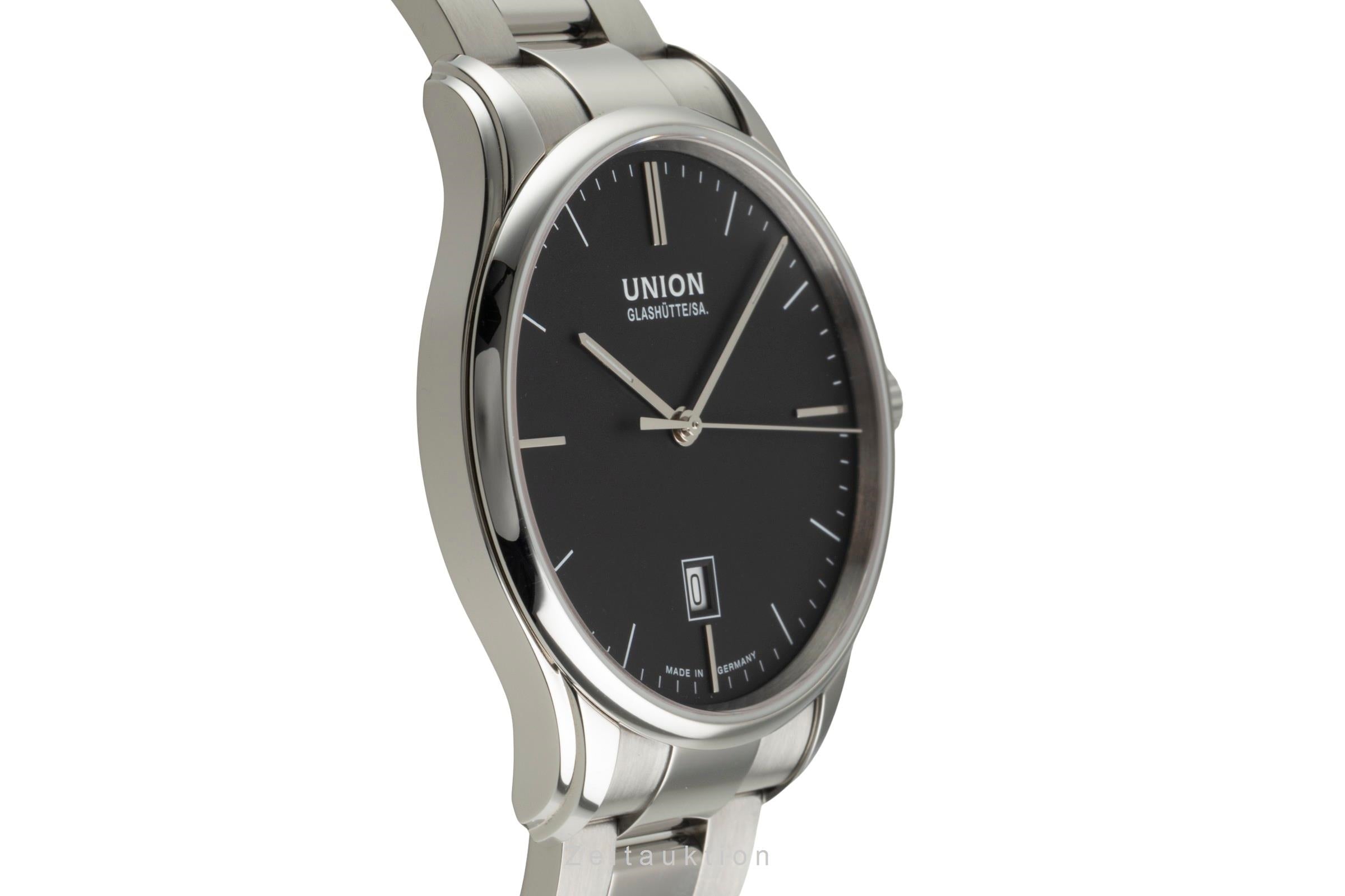 Union Glashütte Viro acero automático reloj para caballeros D011.407.11.051.00  [2603484]