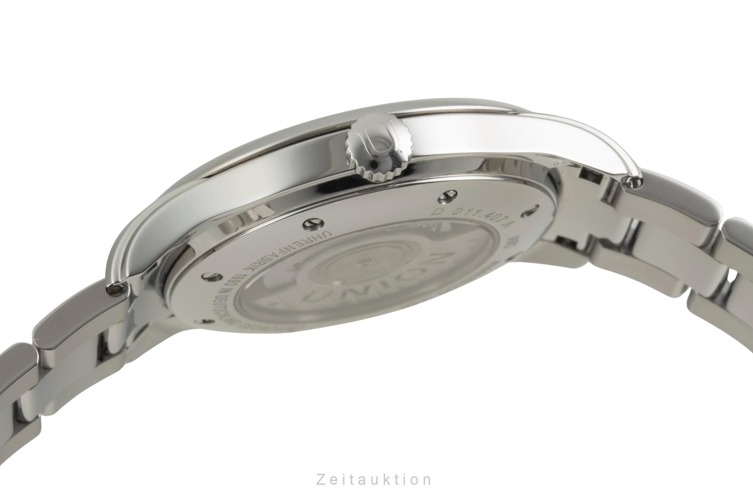 Union Glashütte Viro acero automático reloj para caballeros D011.407.11.051.00  [2603484]